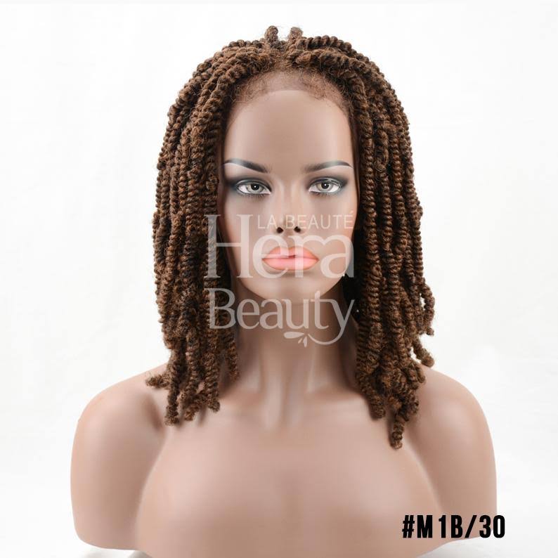 Outre Twisted Up 4x4 Lace Front Braid Wig Straight Bomb Twist 14 (1b) WB96BERW_PUSRN