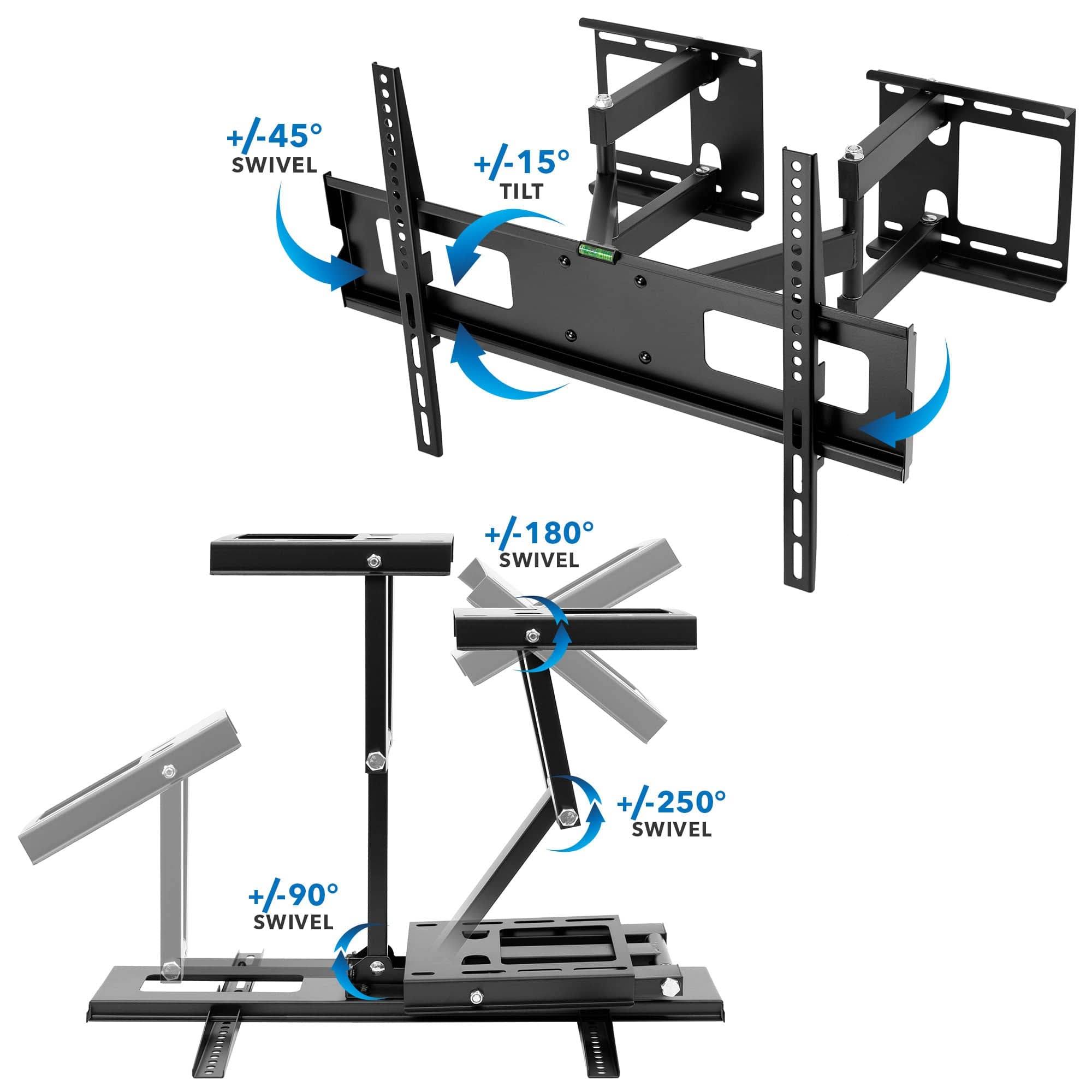 Full Motion Corner Tv Mount | Mount It! Mi-S6JSWJFM_A2I4R