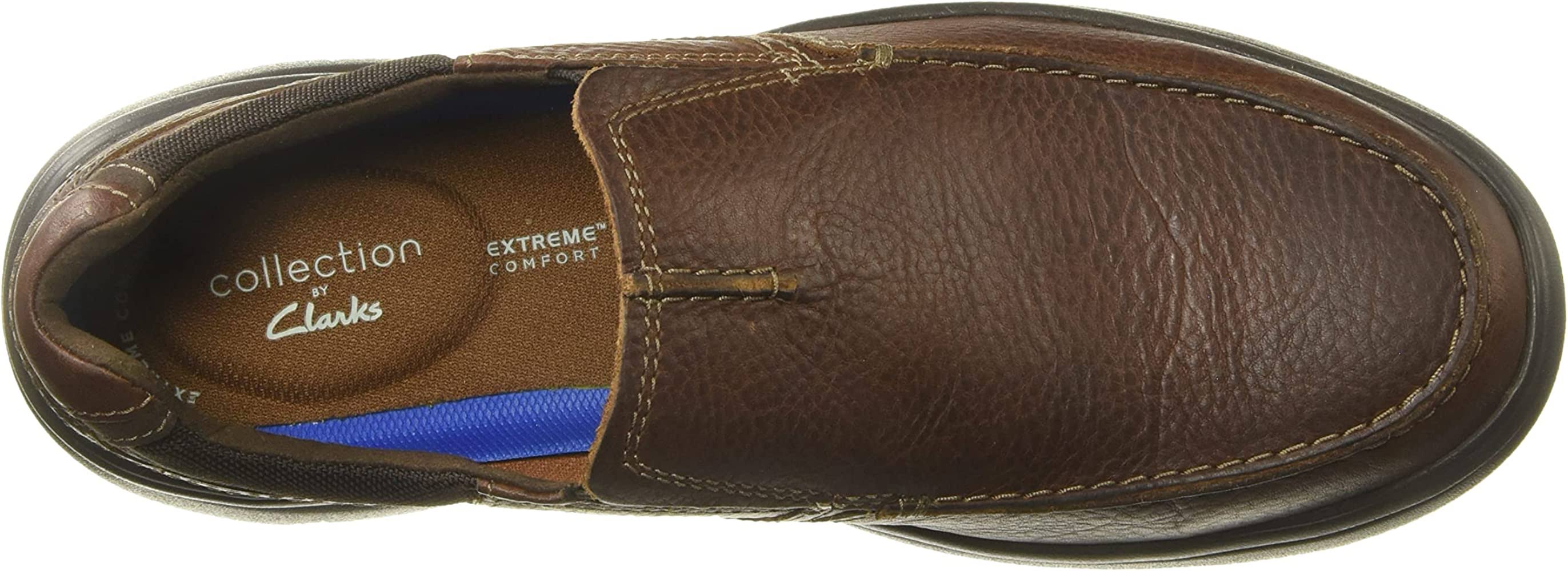 Clarks Men's Bradley Free Slip On Tan Tumbled LXZFEG96_2O4LT