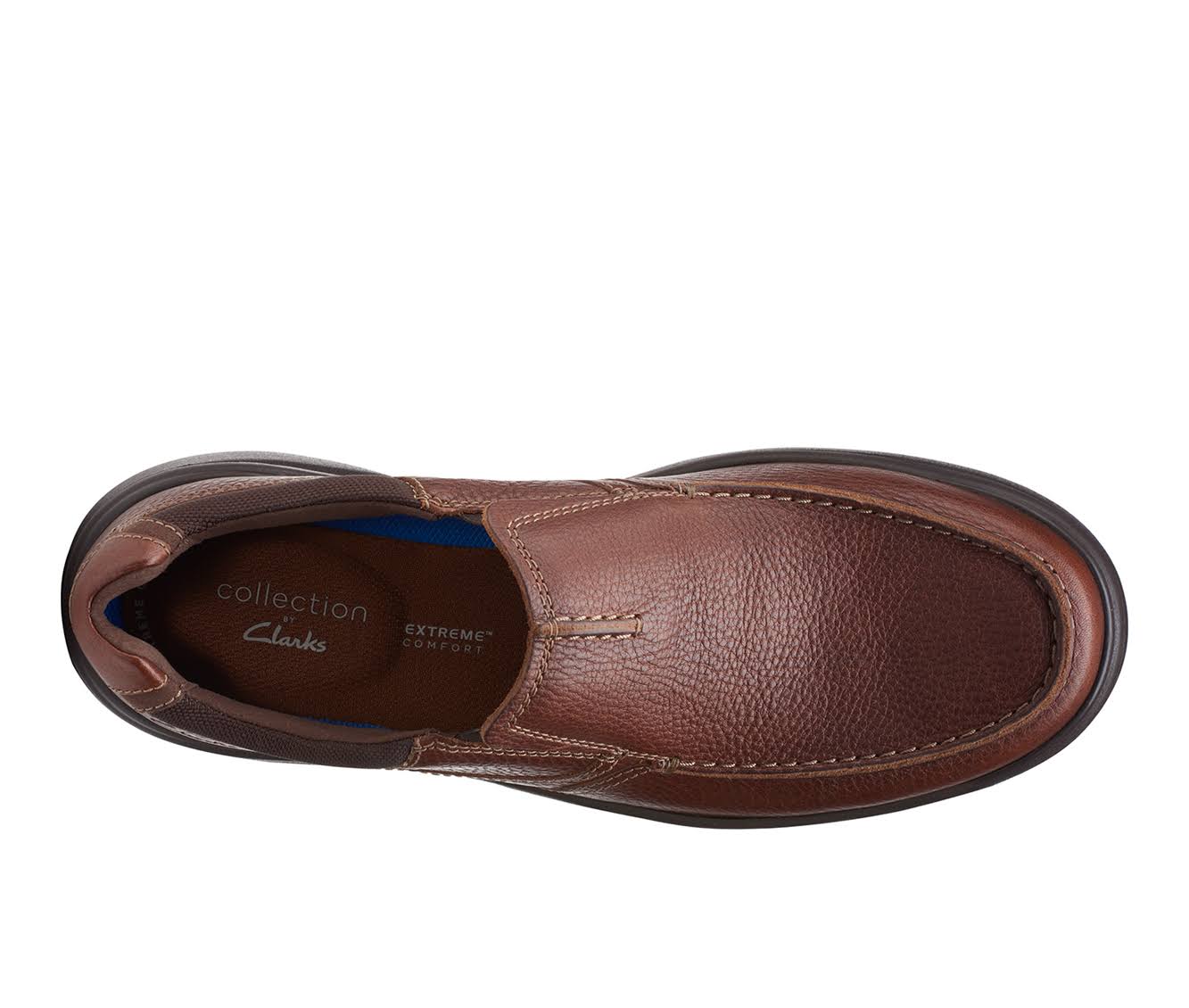 Clarks Men's Bradley Free Slip On Tan Tumbled LXZFEG96_2O4LT