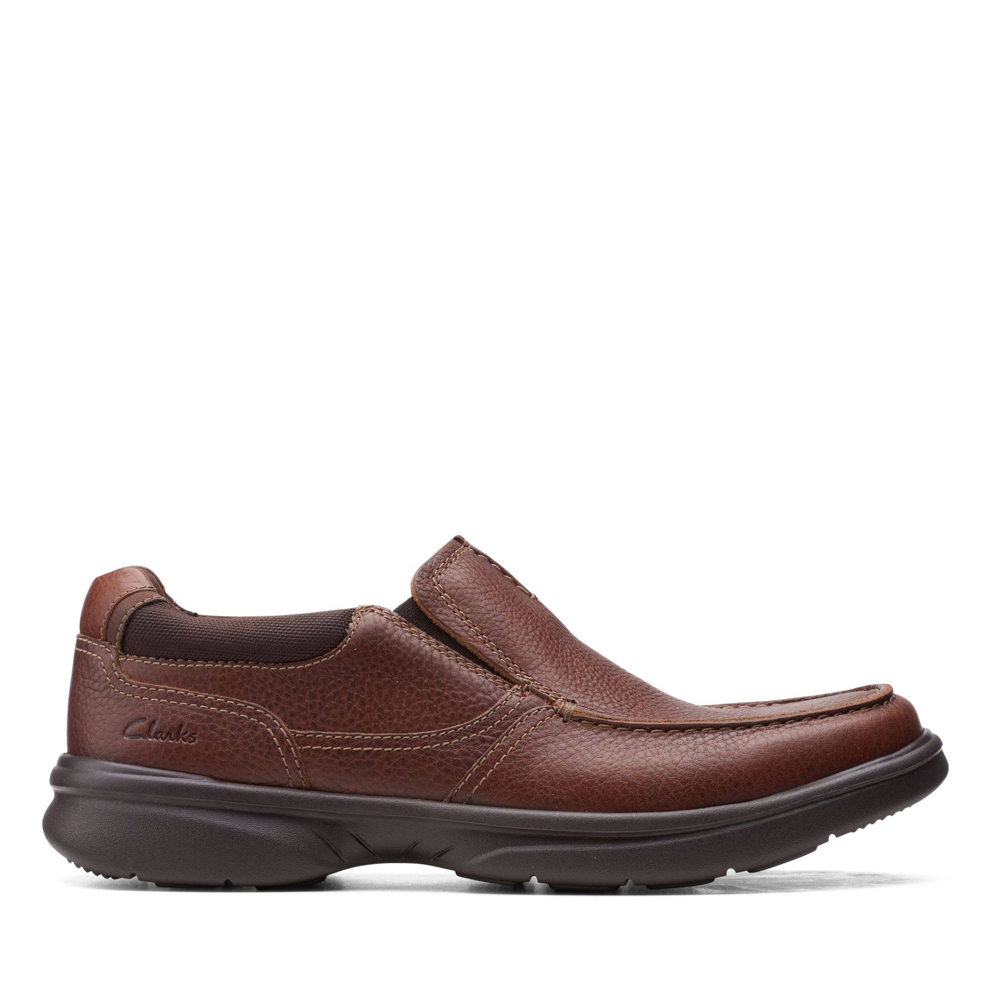 Clarks Men's Bradley Free Slip On Tan Tumbled LXZFEG96_2O4LT