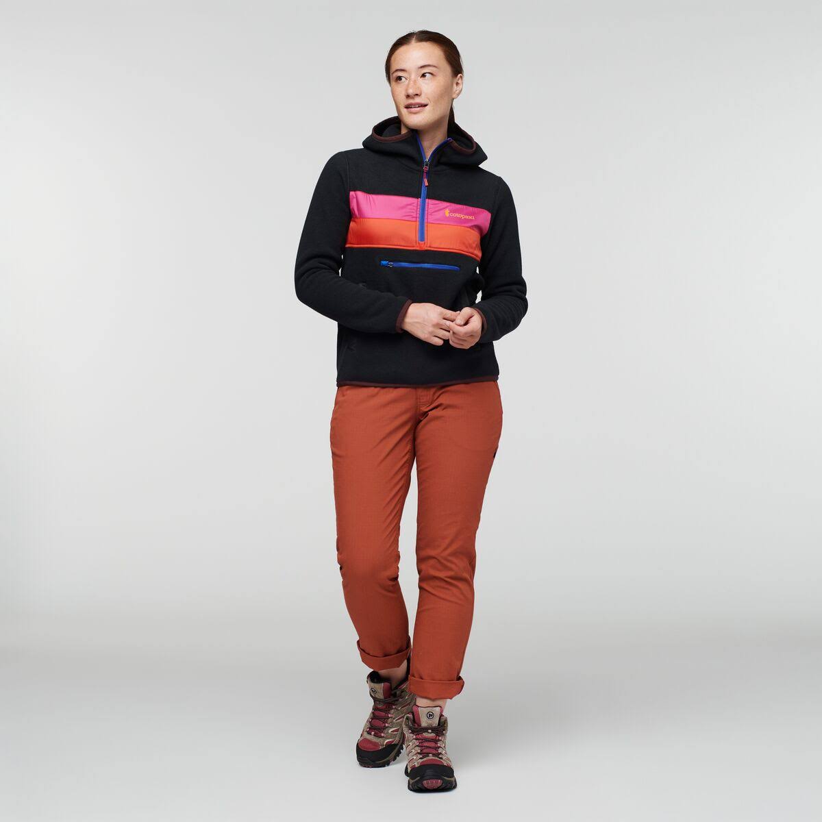 Cotopaxi Women's Teca Fleece Hooded Half-Zip BJVYVLZT_3S0NJ