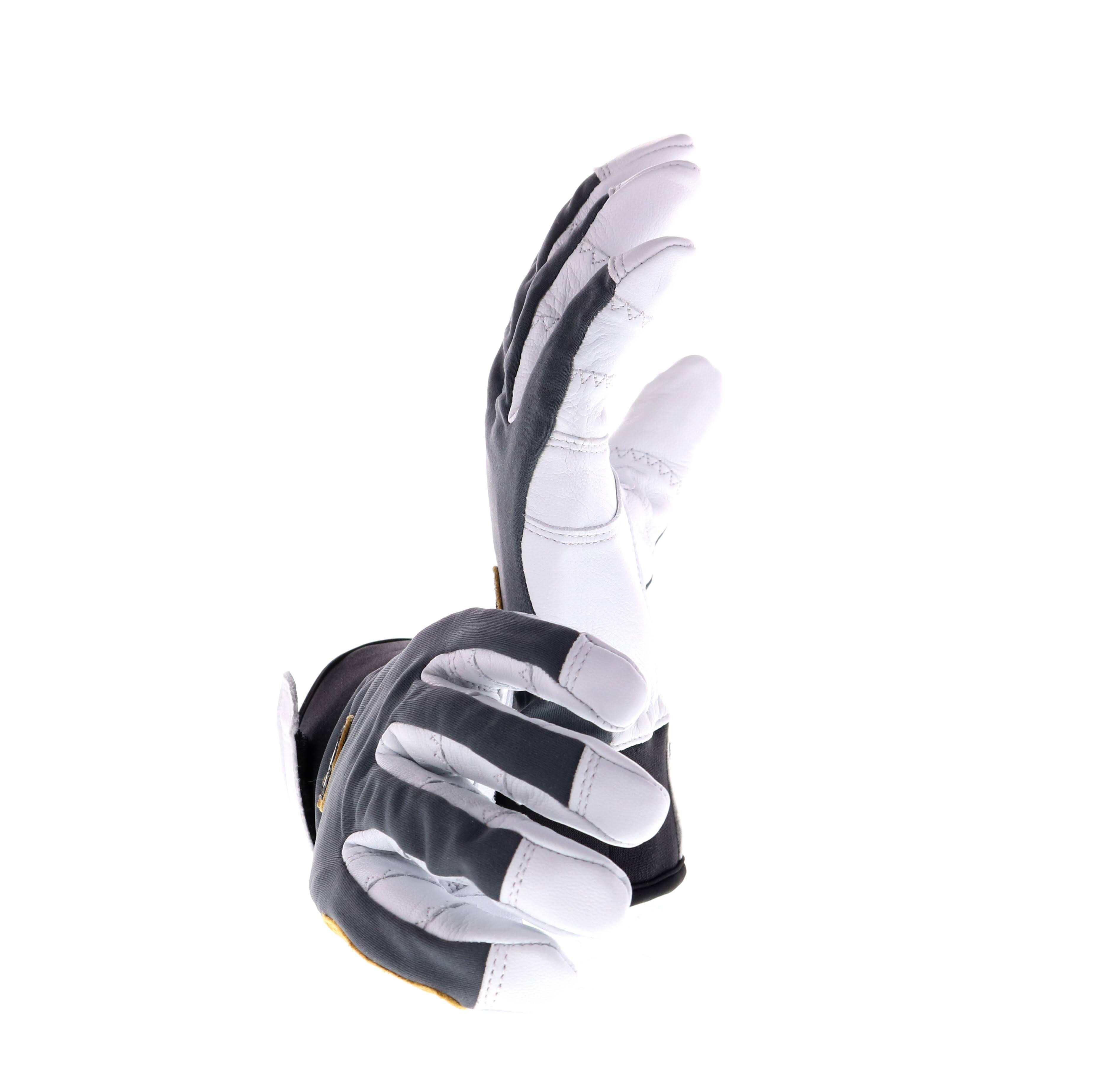 Hestra Ergo Grip Active 5-Finger Glove, Grey / Offwhite / PYM0JLZB_ZVYG0