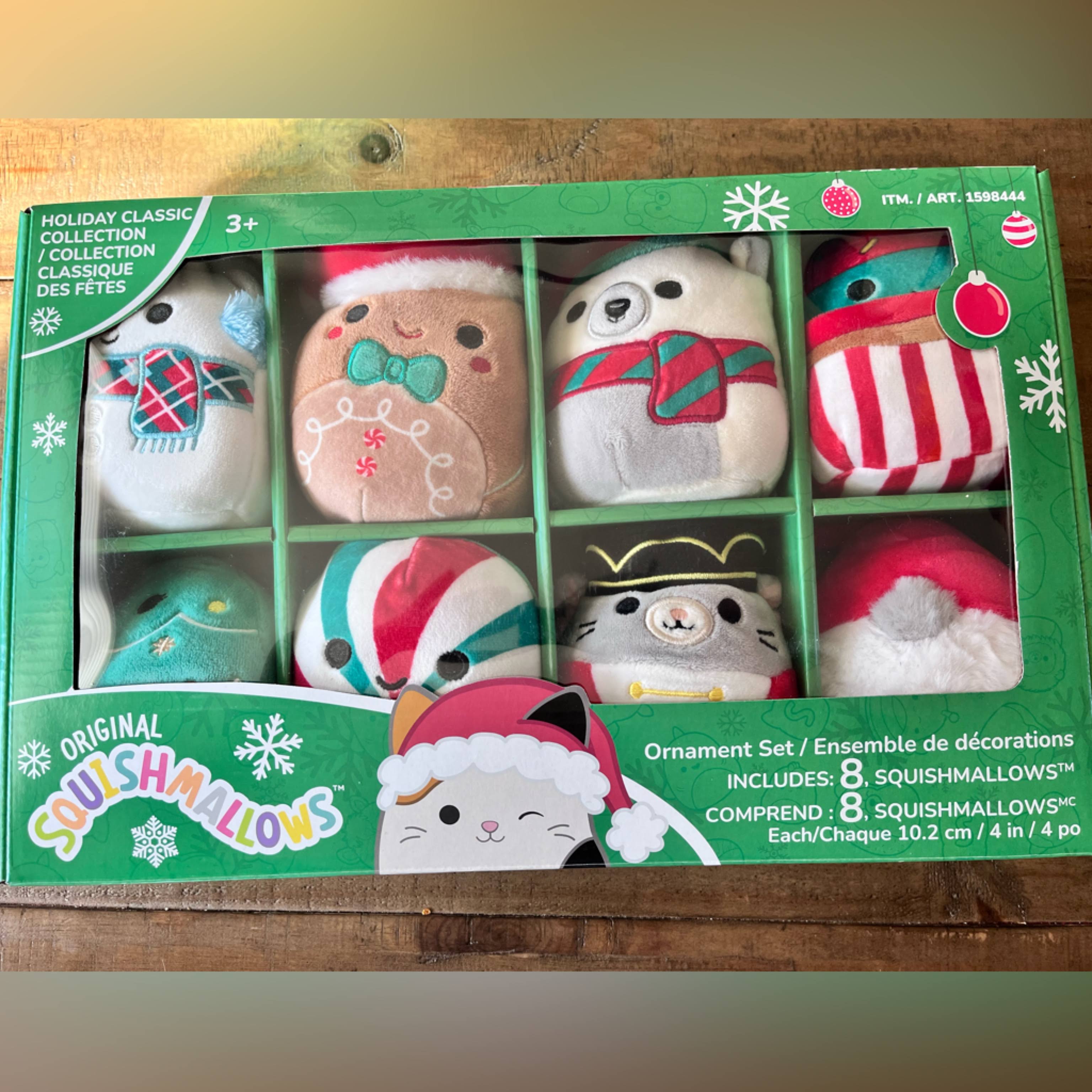 Squishmallows Toys | Holiday 2022 Winter Collection Squishmallows Ornaments | Color: Green/Red | Size: Osg | Vtanggy's Q3AGL9ZR_RMDTD