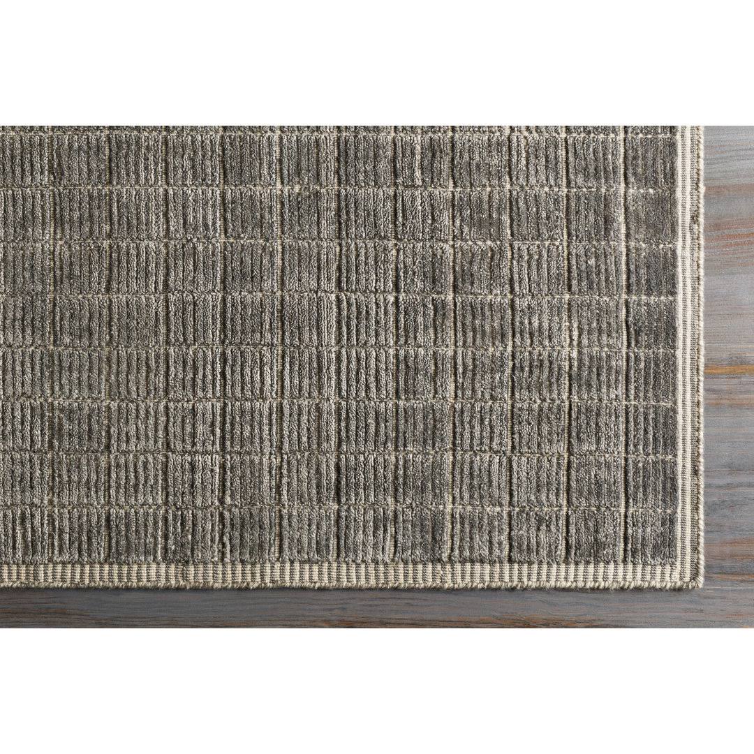 Jacey Handmade Tufted Charcoal Gray Area Rug Allmodern Rug Size: Rectangle 8' X 10' MOPSK5B1_BU5QO