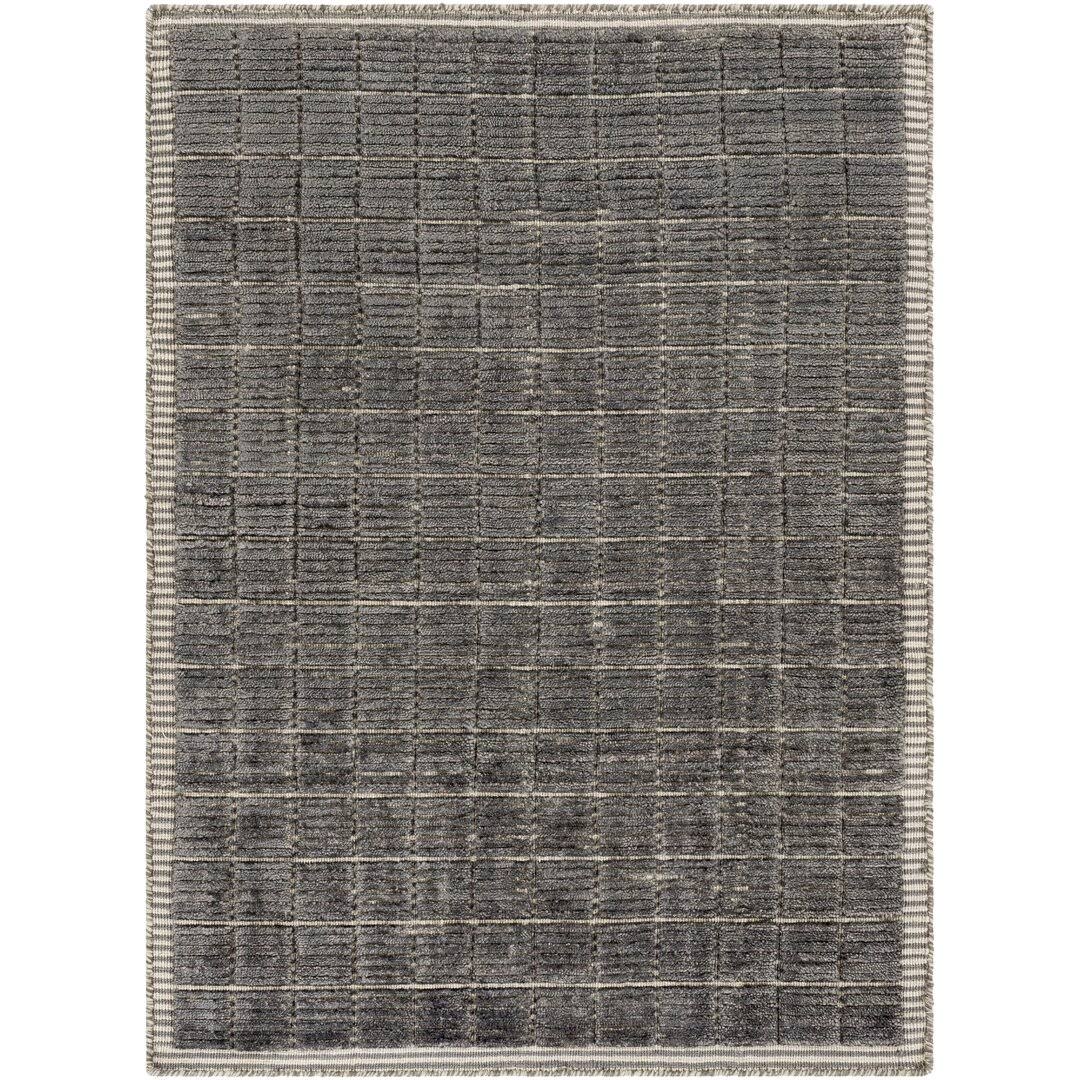 Jacey Handmade Tufted Charcoal Gray Area Rug Allmodern Rug Size: Rectangle 8' X 10' MOPSK5B1_BU5QO