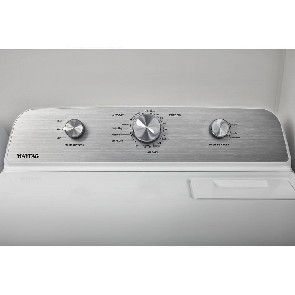 Maytag - 7.0 Cu. Ft. Electric Dryer With Wrinkle Prevent - HFHFJPOS_4NY10
