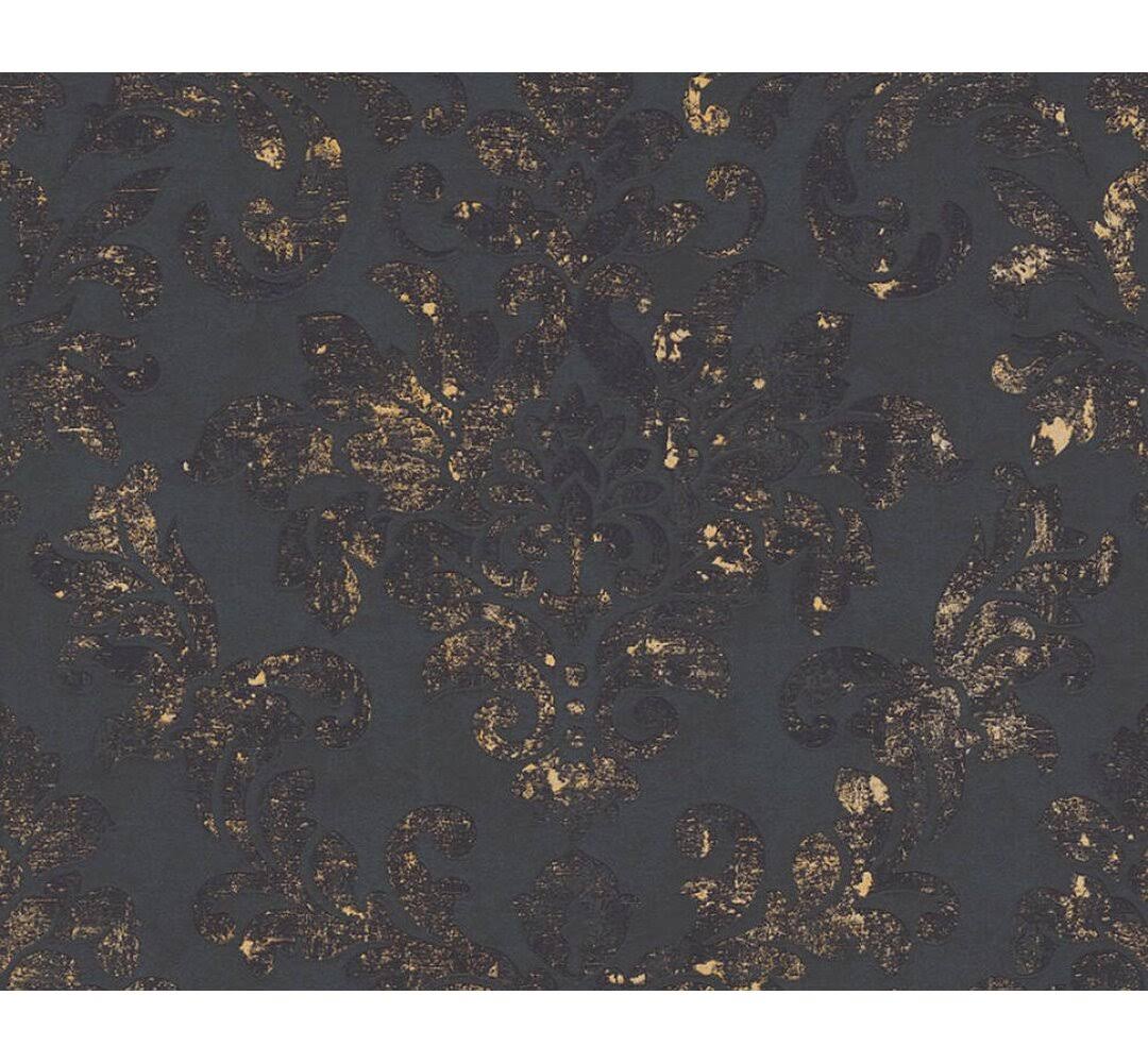 33' L X 21 W Wallpaper Roll Concord Wallcoverings Color: Black/IMIYV4BI_SUON9