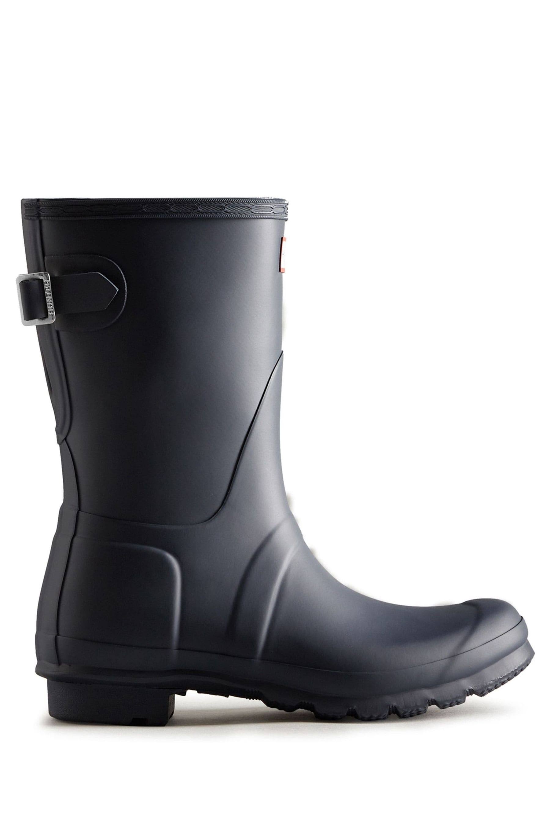 Hunter Original Back Adjustable Short Boots For Women - Rubber Upper With Nylon Lining, Cushioned Footbed, And Buckled RD3737M4_CXC59