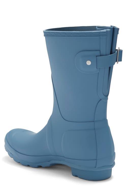 Hunter Original Back Adjustable Short Boots For Women - Rubber Upper With Nylon Lining, Cushioned Footbed, And Buckled RD3737M4_CXC59