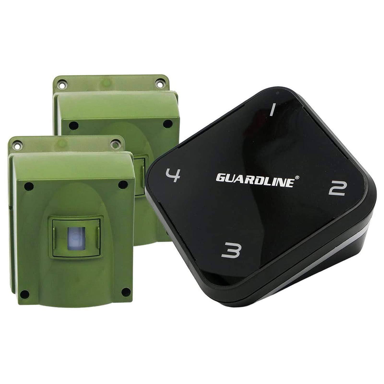 1/4 Mile Long Range Wireless Driveway Alarm W/Two Sensors Kit Outdoor Weather Resistant Motion Sensor/Detector- Best Diy RZD3Y3RU_KAWNU