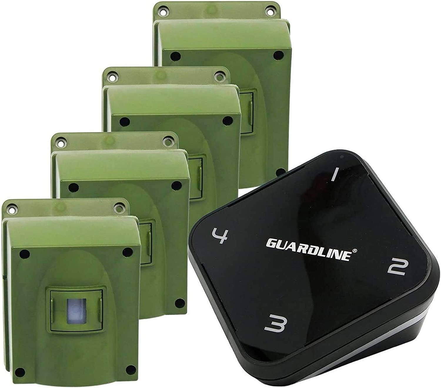1/4 Mile Long Range Wireless Driveway Alarm W/Two Sensors Kit Outdoor Weather Resistant Motion Sensor/Detector- Best Diy RZD3Y3RU_KAWNU