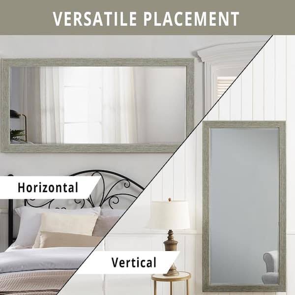 Rustic Floor Mirror, 66 X 32 Naomi Home Finish: Green WB1ZP9OR_DB8P4