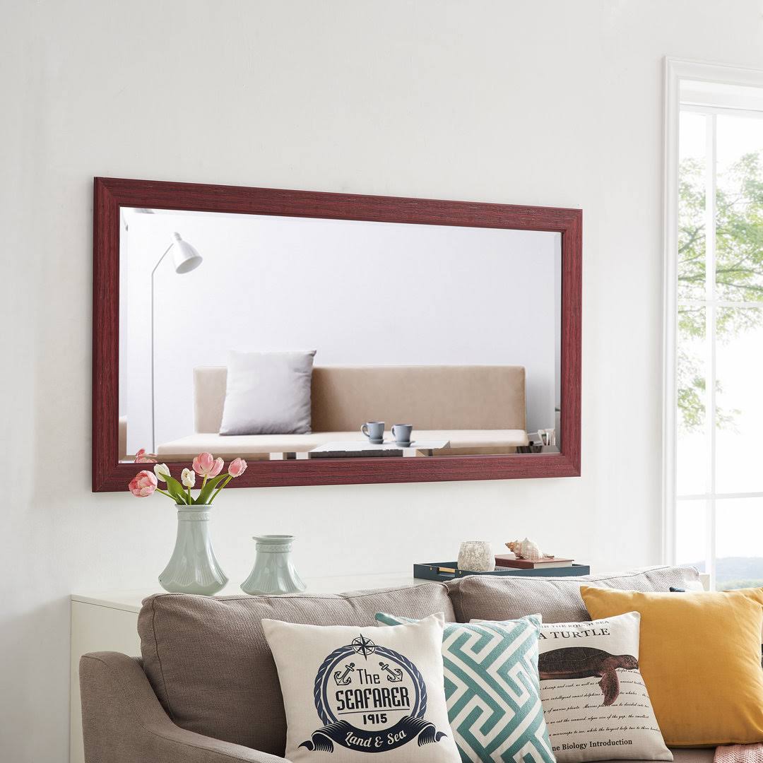 Rustic Floor Mirror, 66 X 32 Naomi Home Finish: Green WB1ZP9OR_DB8P4