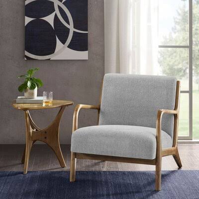 Ronaldo 27.5 Wide Polyester Armchair Mistana Fabric: 3C6VR9MP_0MXAK