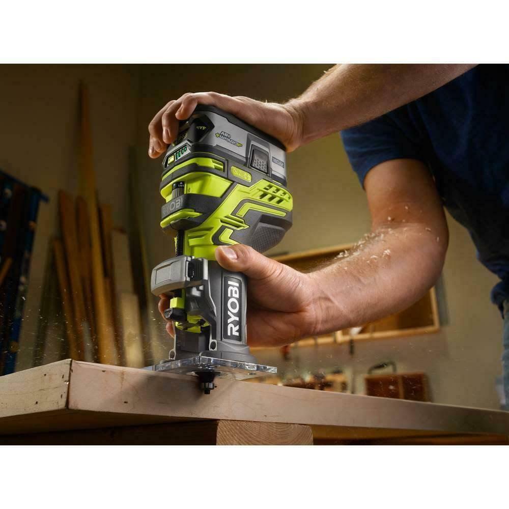 Ryobi One+ 18v Cordless Fixed Base Trim Router (Tool Only) LMO1DXGJ_AULNY