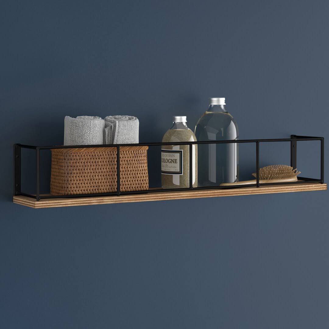 Gracie Oaks Mccasland Wall Shelf Finish White H862CXHZ_X7UOK
