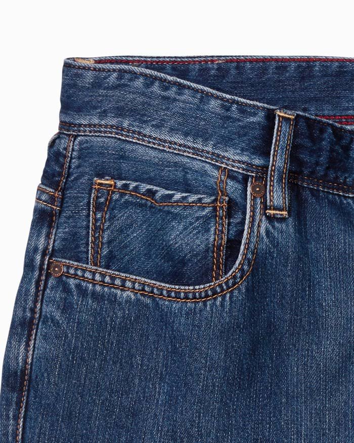 Tommy Bahama Men's Cayman Island Relaxed Fit Jeans - Indigo Wash - Size 44 X GAFY2LKI_TPHJP