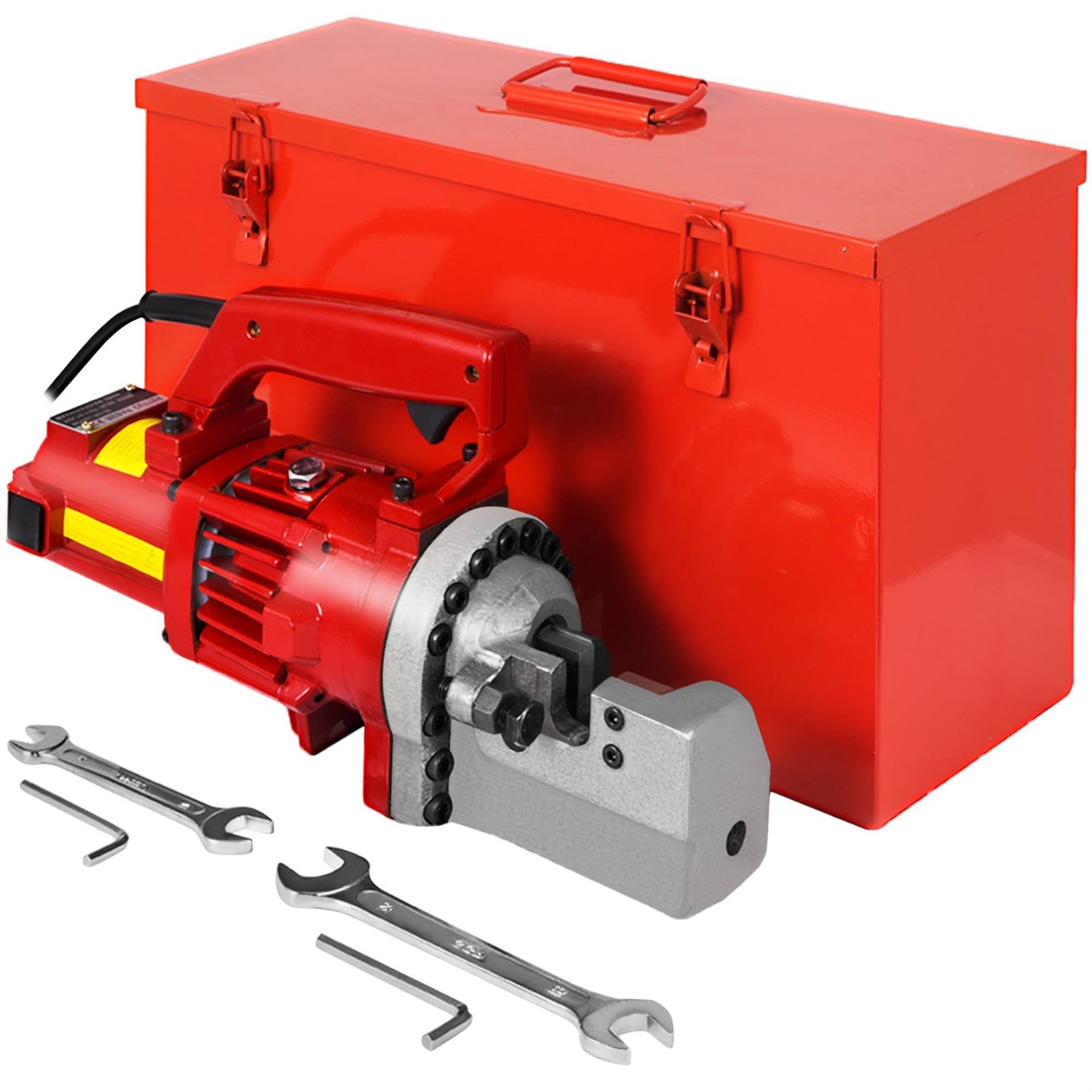 Happybuy Electric Hydraulic Rebar Cutter, 1250w Portable Electric Rebar Cut 3/4 20mm #6 Rebar Within 4 Seconds, RZ36FIM9_VNBVQ