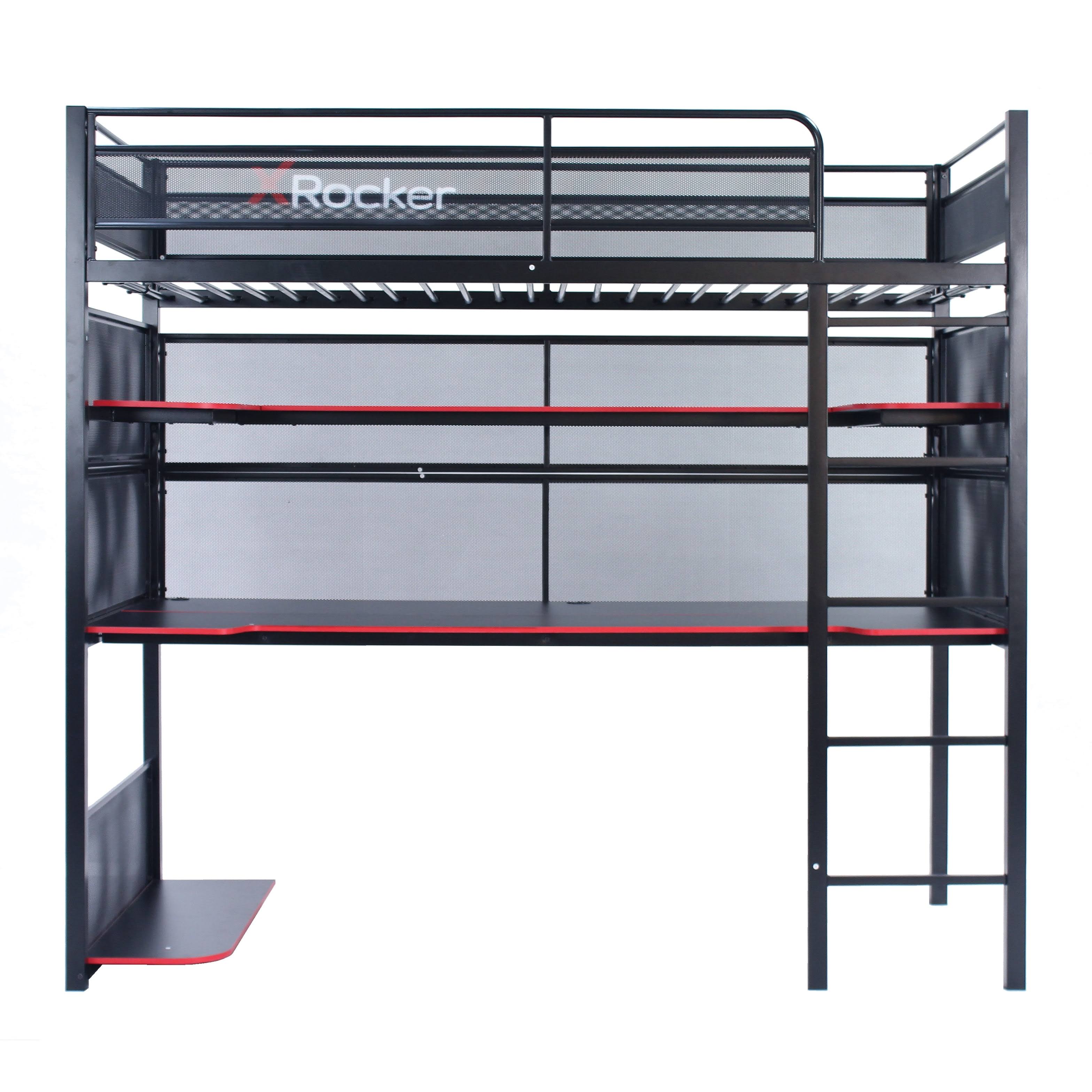 X Rocker - Battlebunk Gaming Bunk Bed With Desk - 83HBYURL_5RNCZ