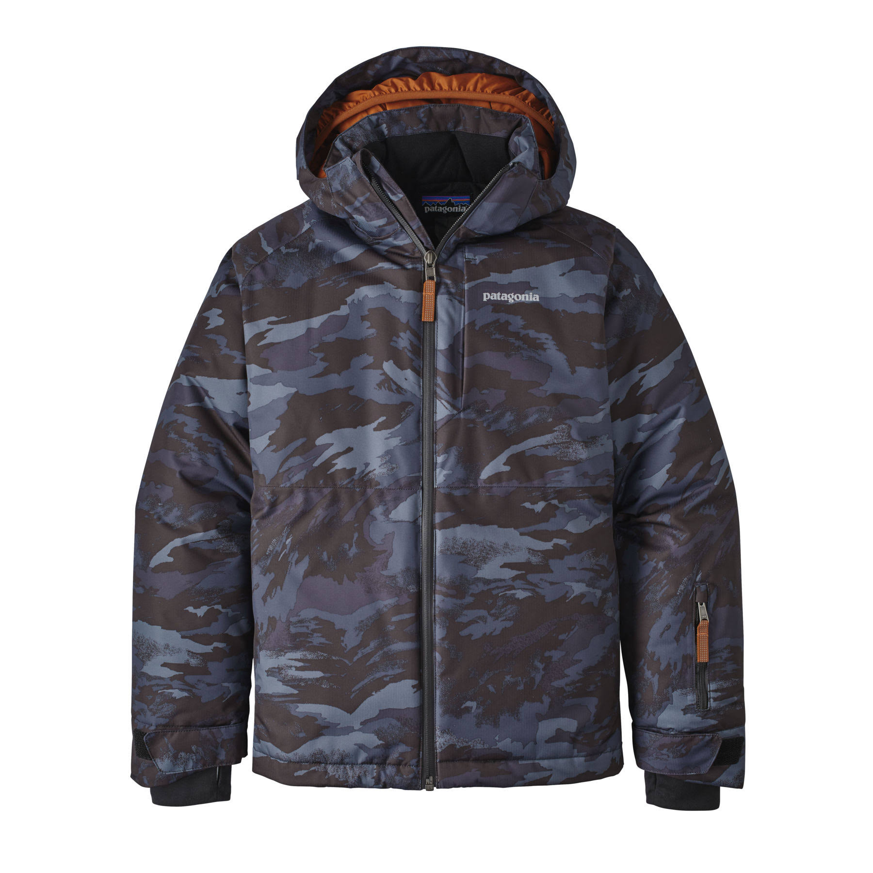 Patagonia Boys Snowshot Jacket Black / US6OXVYI_F5LEE