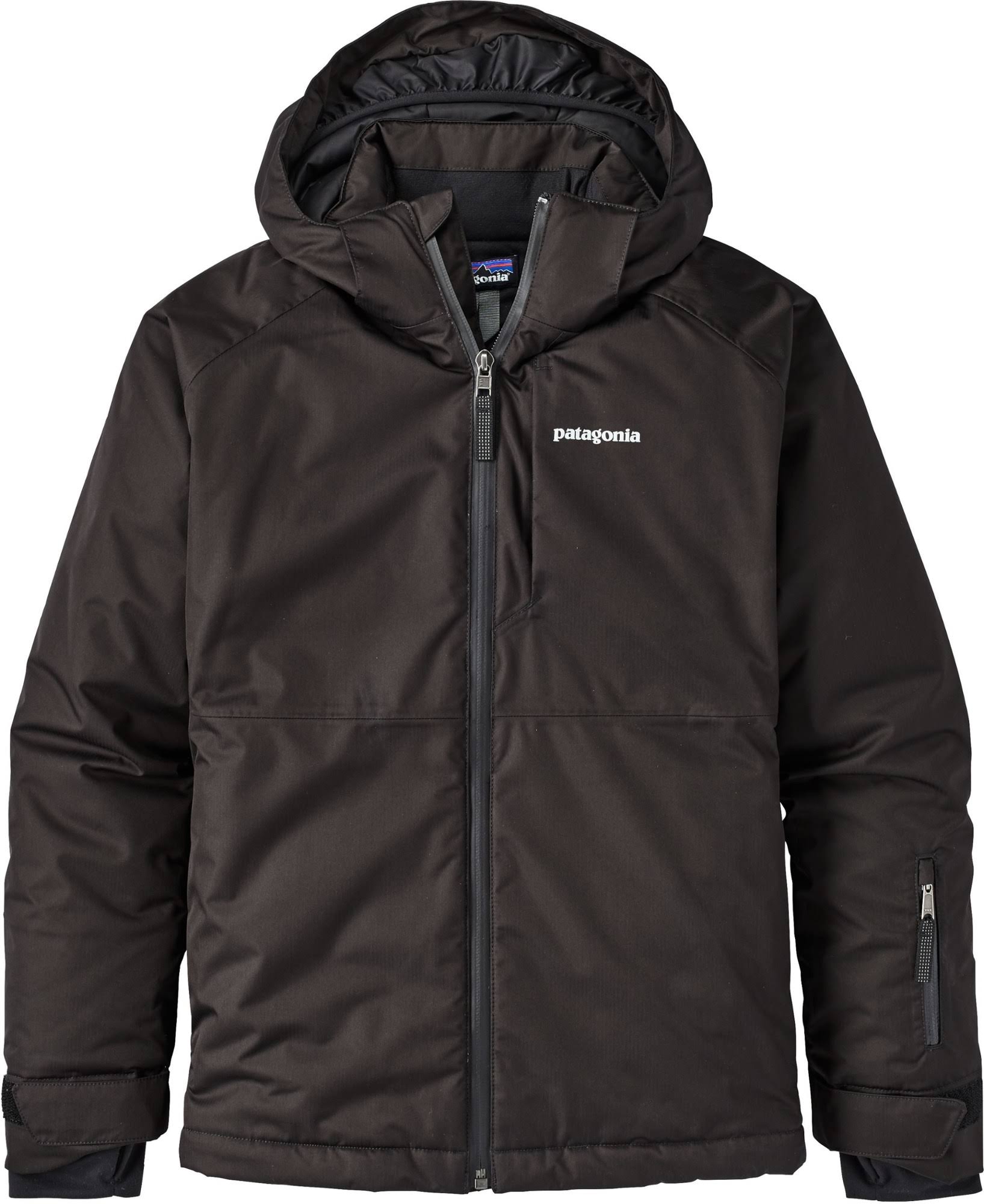 Patagonia Boys Snowshot Jacket Black / US6OXVYI_F5LEE
