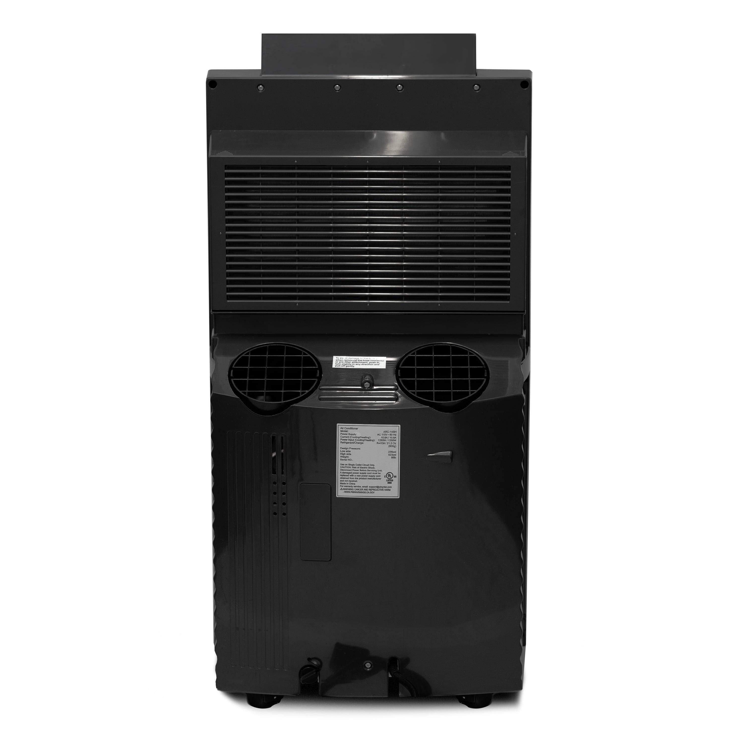 Whynter Arc-14sh 14,000 Btu Dual Hose Portable Air Conditioner With XWECZQHD_UPJMG