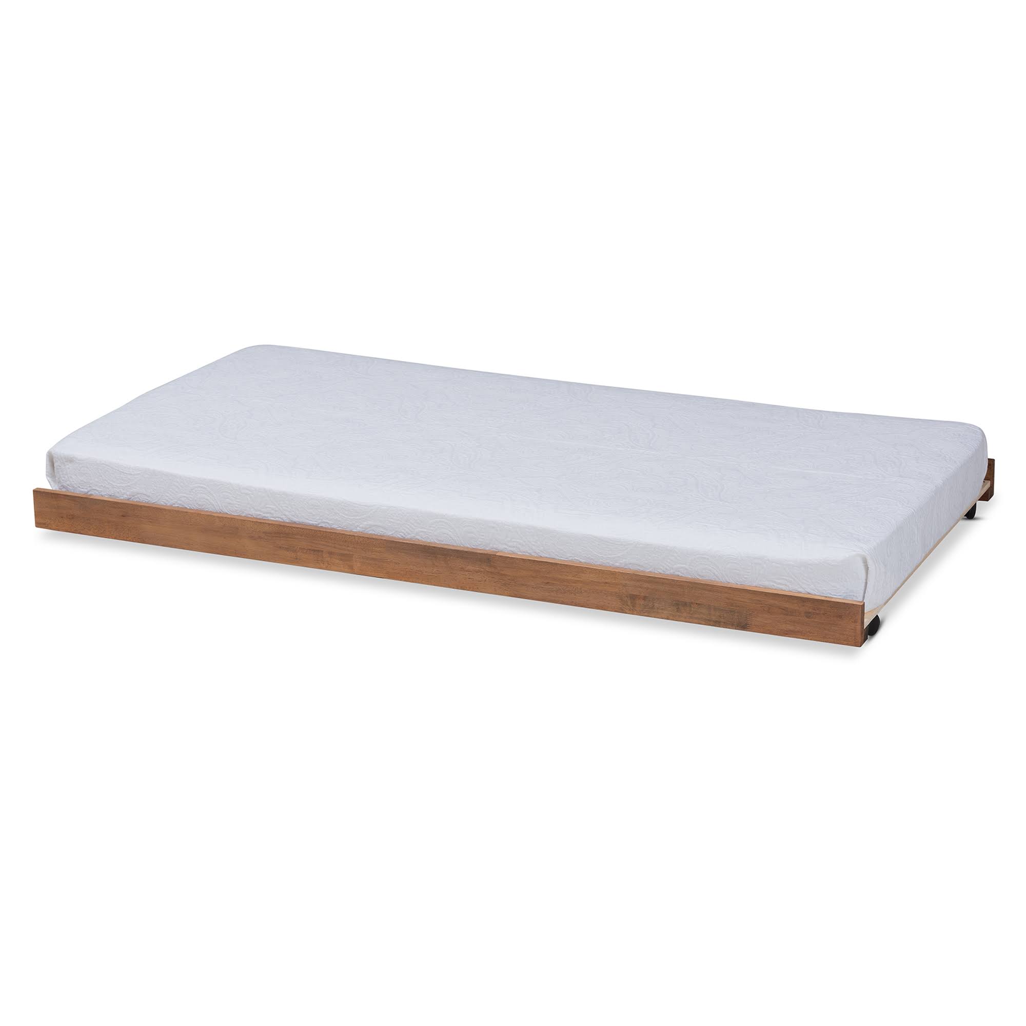 Baxton Studio Veles Ash Walnut Twin Size Trundle S8Q4XVEJ_8CP0I