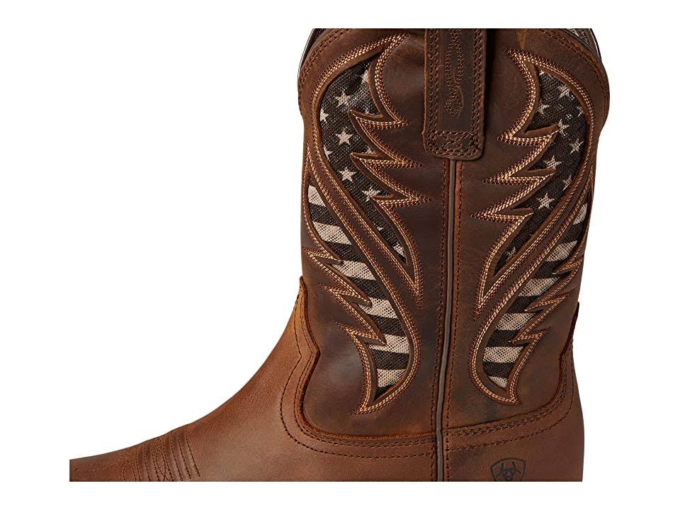 Men's Ariat Hybrid Venttek Western Boots, 10.5, FIM75G8P_AMAFI