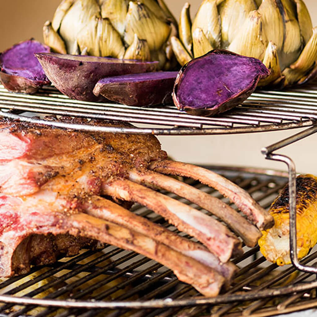 Big Green Egg Eggspander Multi-Level Rack - QLIX88CV_BTRGC