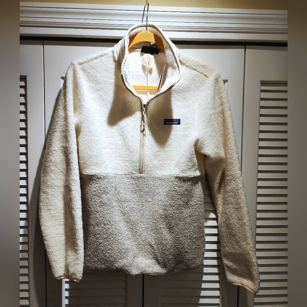 Patagonia Reclaimed Fleece Pullover Women's (Birch White) 7UYWSVTO_YLFEL