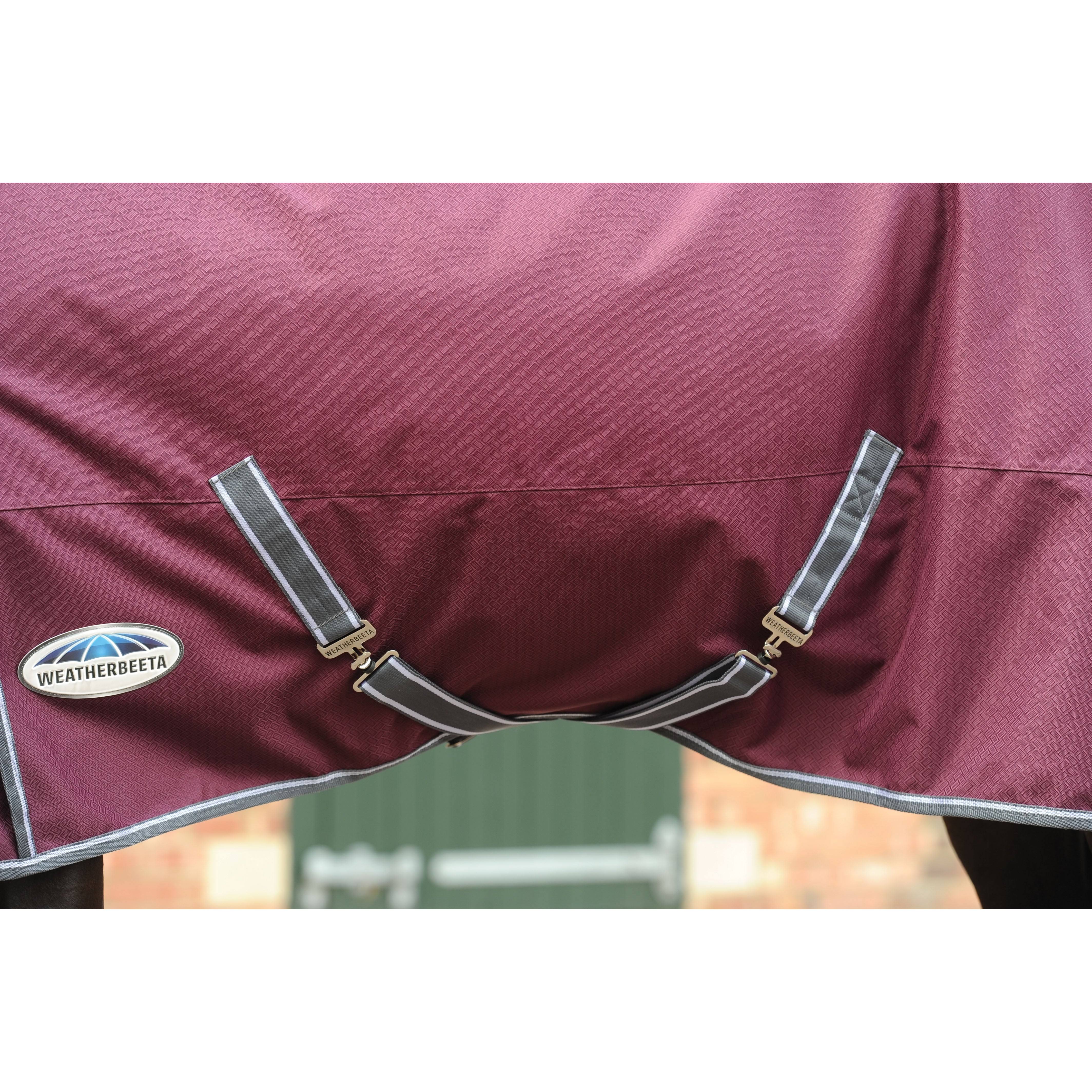Weatherbeeta Comfitec Plus Dynamic Ii Standard Neck Lite - Maroon/Grey/TJ9FQ5LP_LADZ2