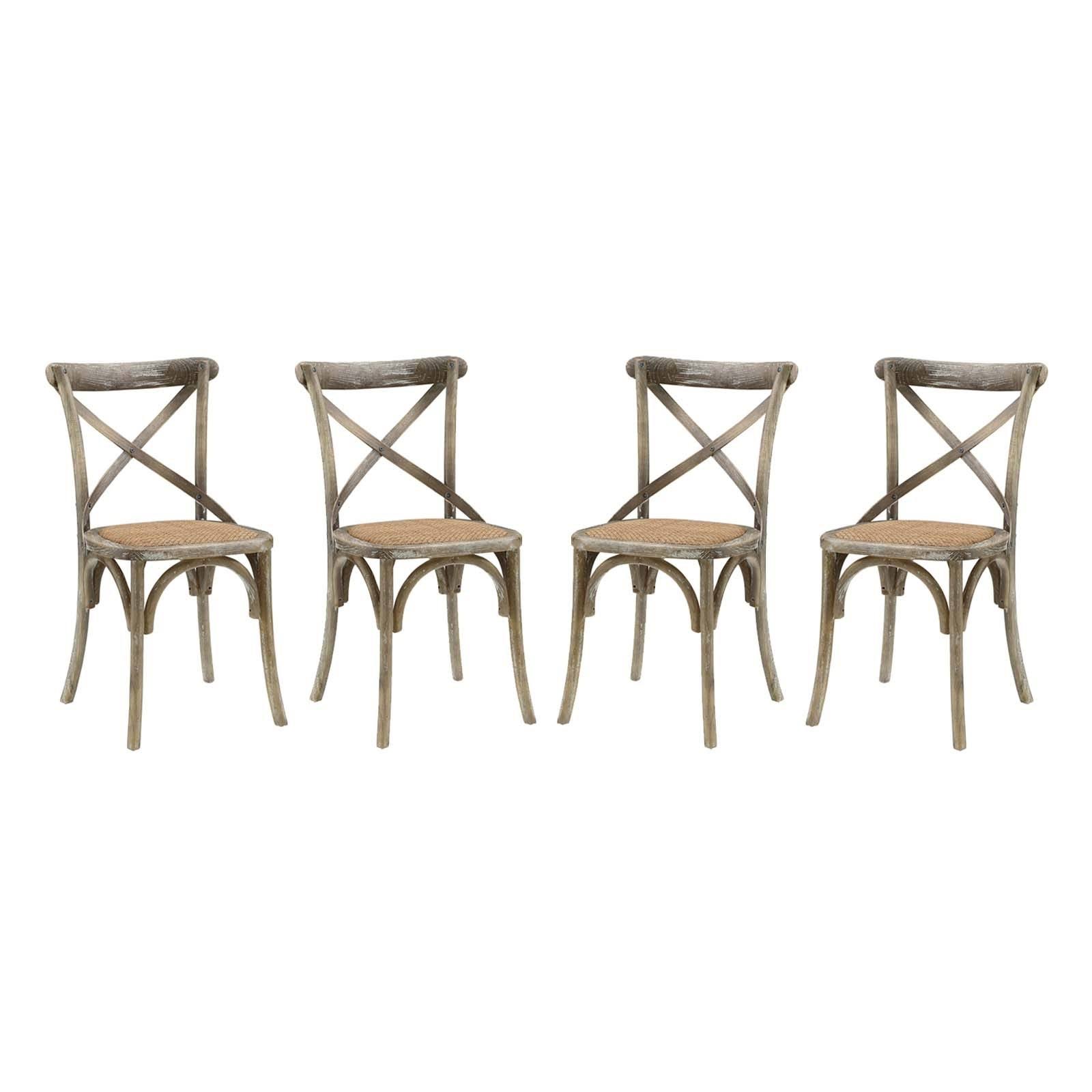 Modway Gear Dining Side Chair Set Of 4 - ORQN32MC_GLIH9