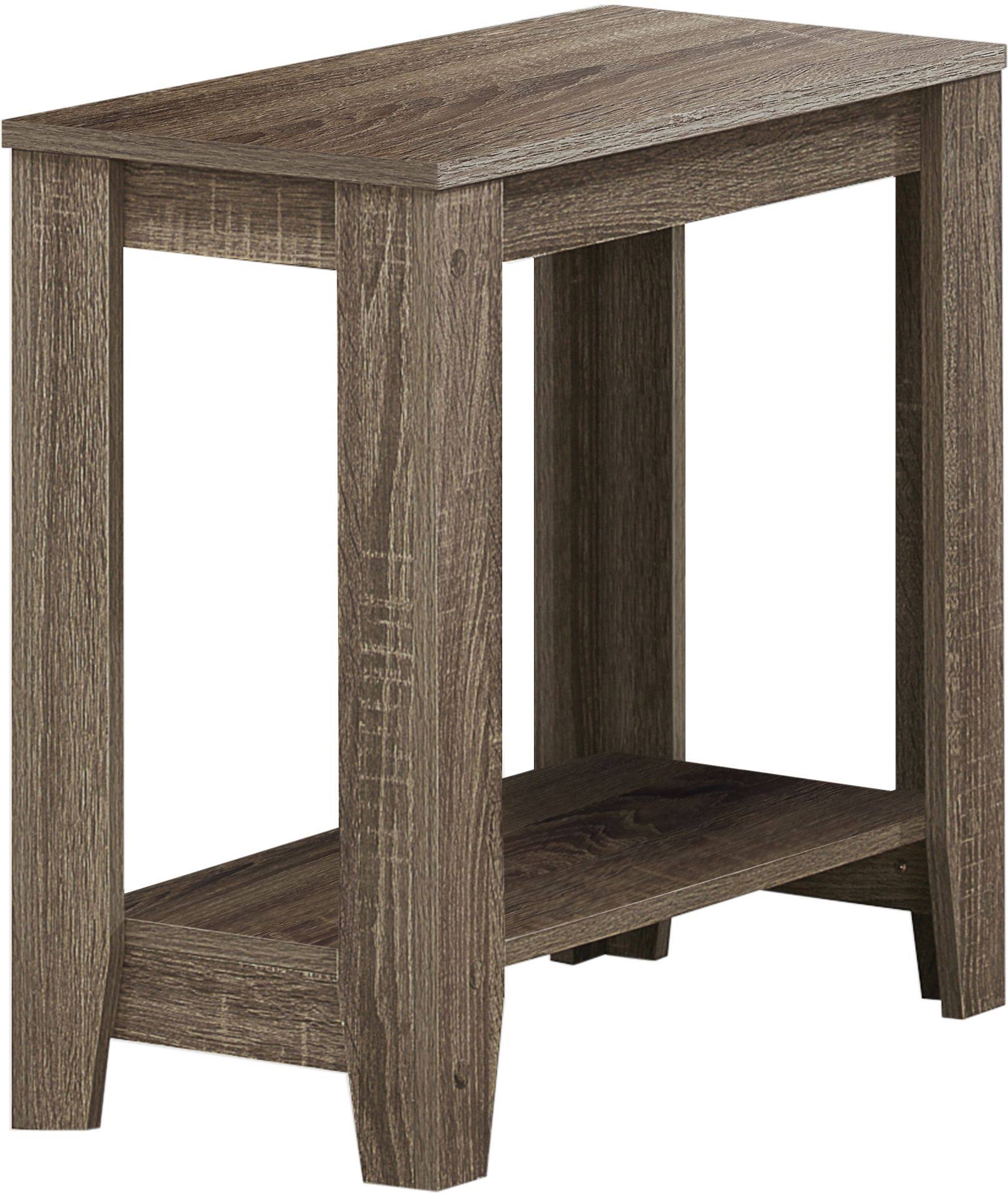 Monarch Specialties Contemporary Accent Rectangular Side End Table, Dark GPXX21AY_SYYHZ