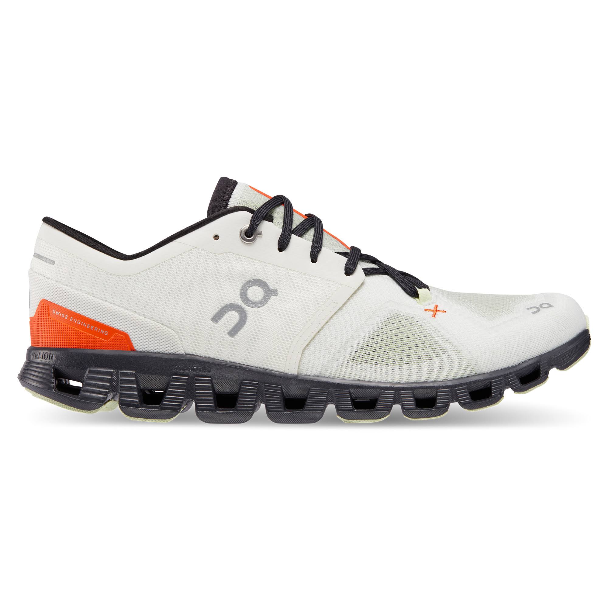 On Running Men's Cloud X 3 Ivory Flame, 10.I1EL6RHU_TLHY2