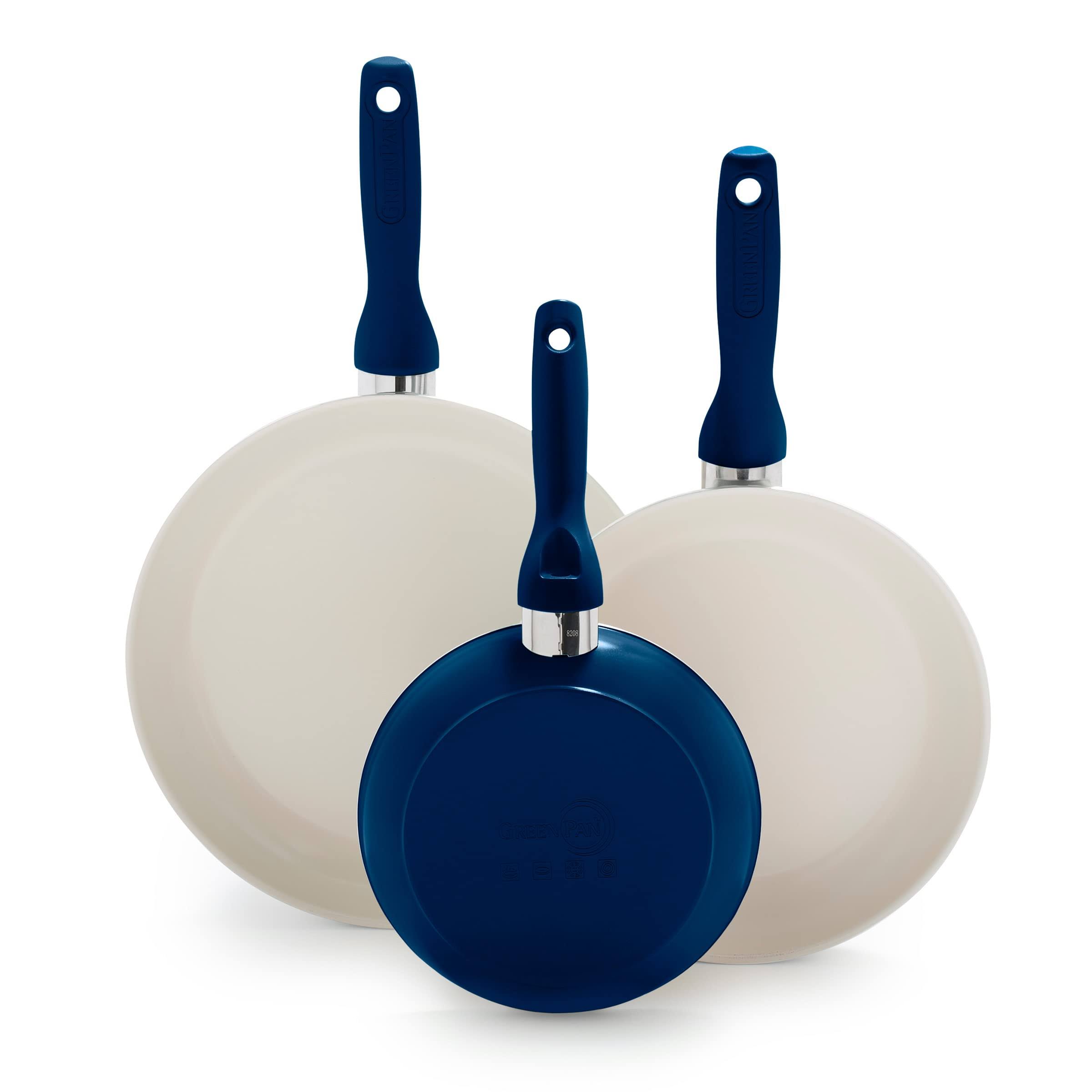 Greenpan Rio Healthy Ceramic Nonstick 3pc Fry Pan Set - TX08PXSB_V9MXN