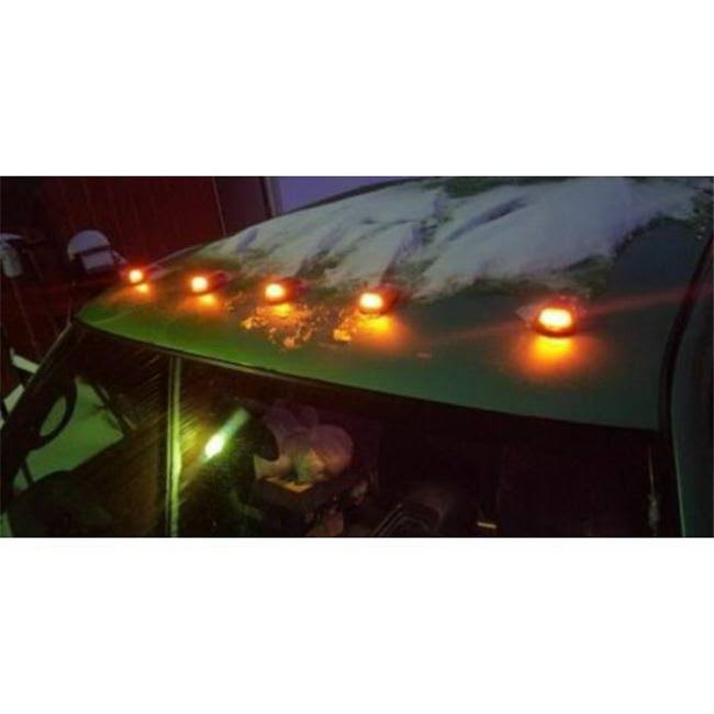 Race Sport 1007472 - Lopro Wireless Solar-Powered Truck Cab Led Light BOM8MC8N_WRO9S