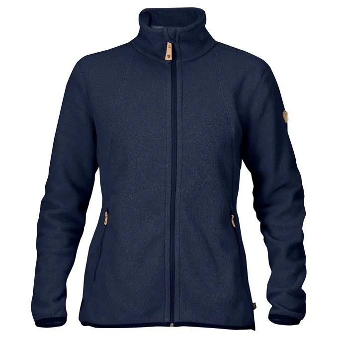 Fjallraven Women's Stina Fleece - Dark Navy - 9OKDHY6A_WUEAY