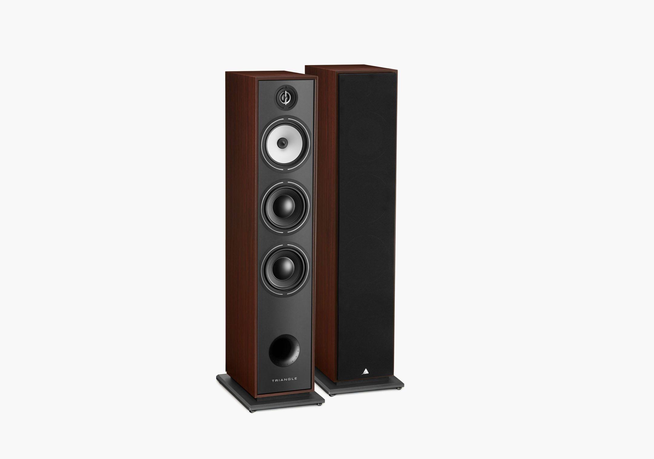 Triangle Hifi Floor Standing Speaker - Borea Br08, Walnut, YHVXMZ6D_JT36X
