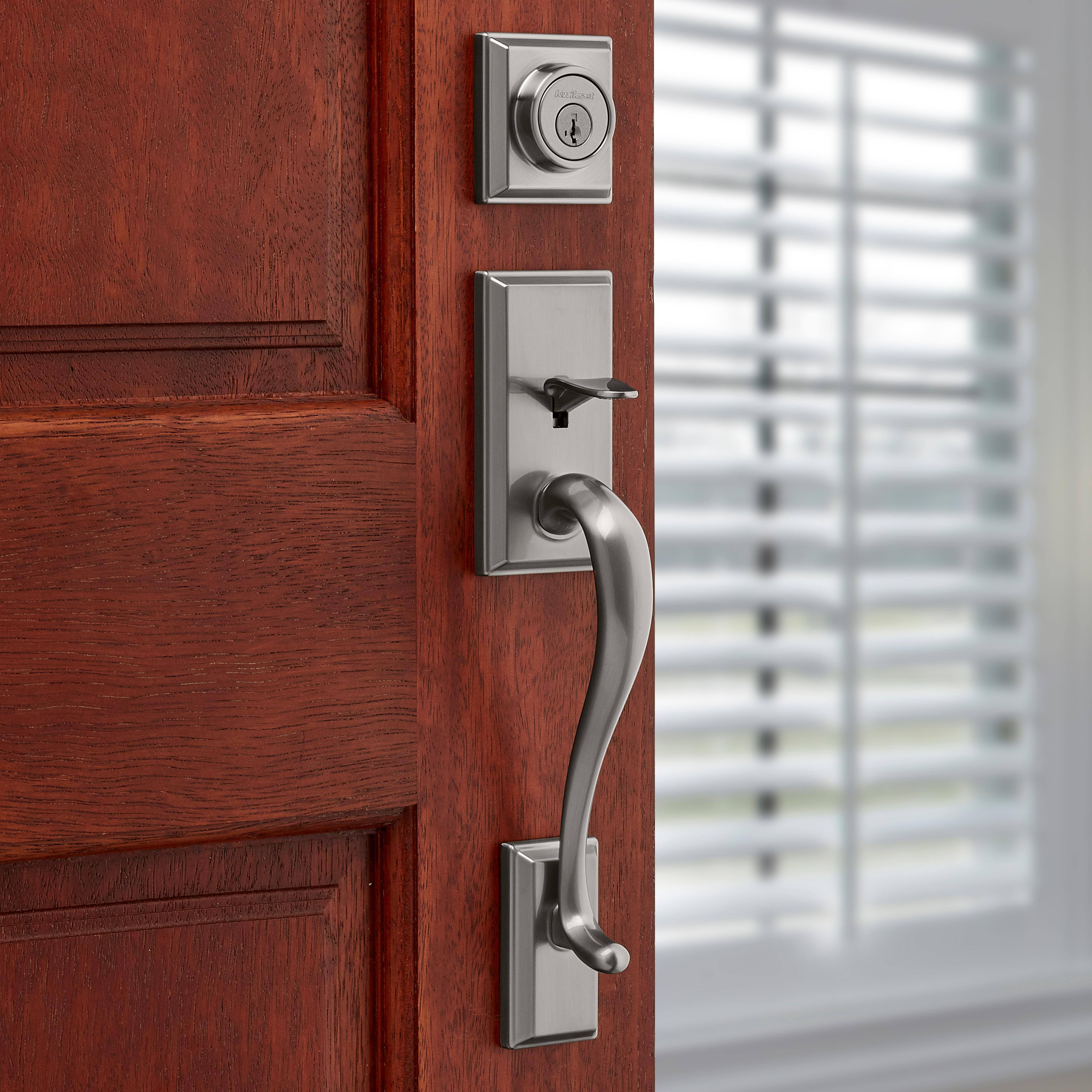 Kwikset Satin Nickel Hawthorne T3VIDIZ6_VZR7E