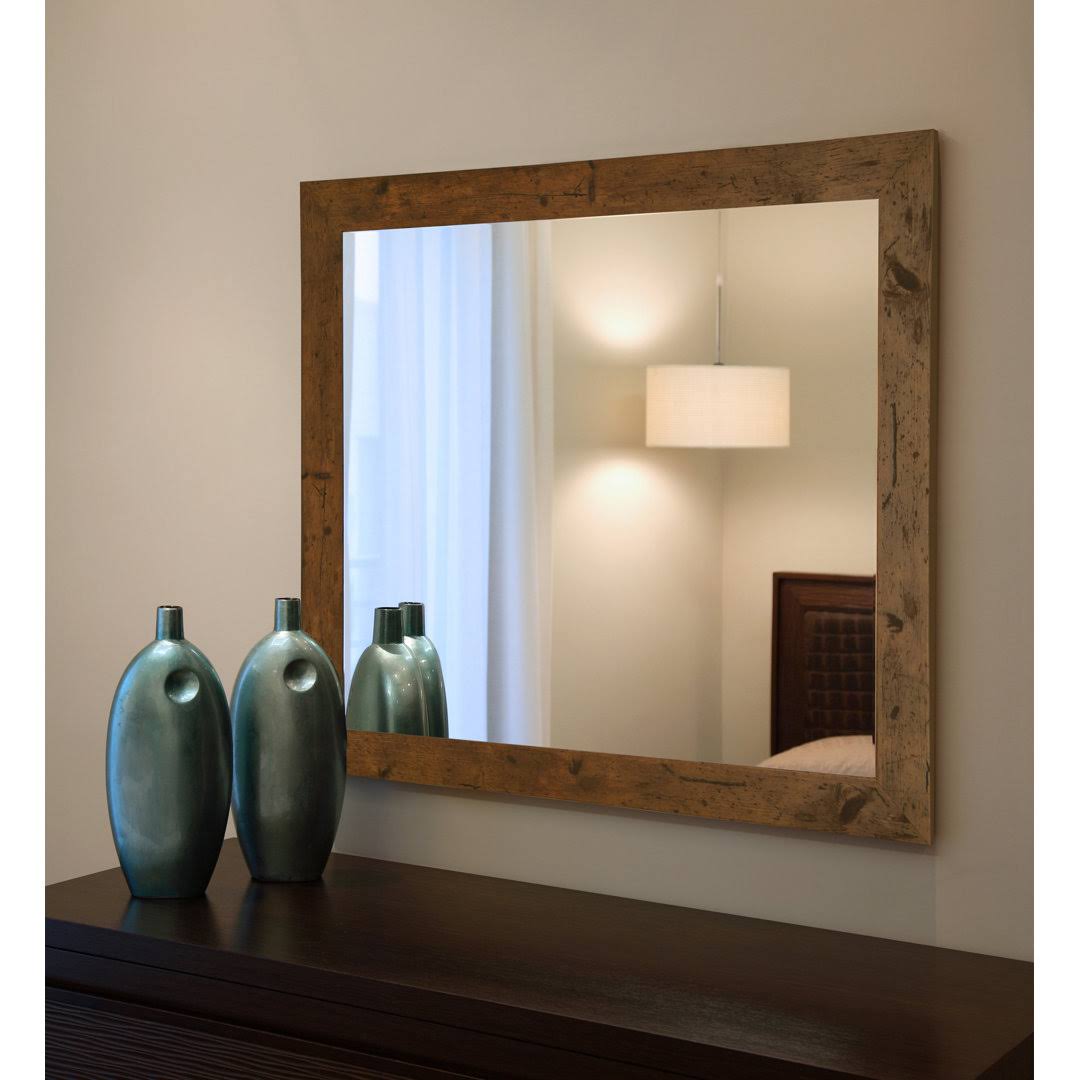 Brayden Studio Wall Mirror - Size: 40 H X 30 W, Finish: Light TMFIQPHT_Z1FON