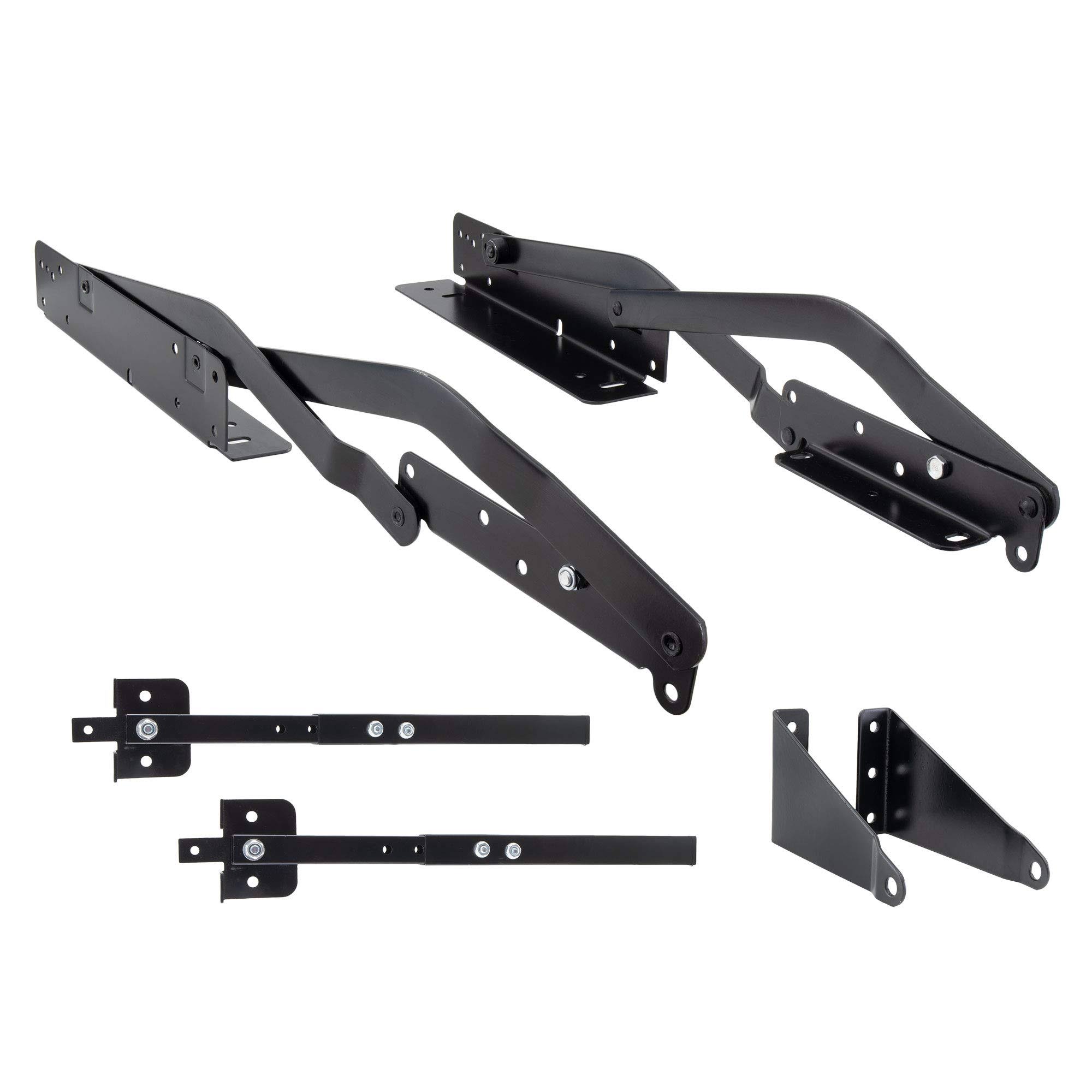 Recpro Rv Roll Over Sofa Bed Diy Kit | Fold Down Sofa Hardware | Camper Van Wall Mount Hinge SATHHS1G_CSBZJ