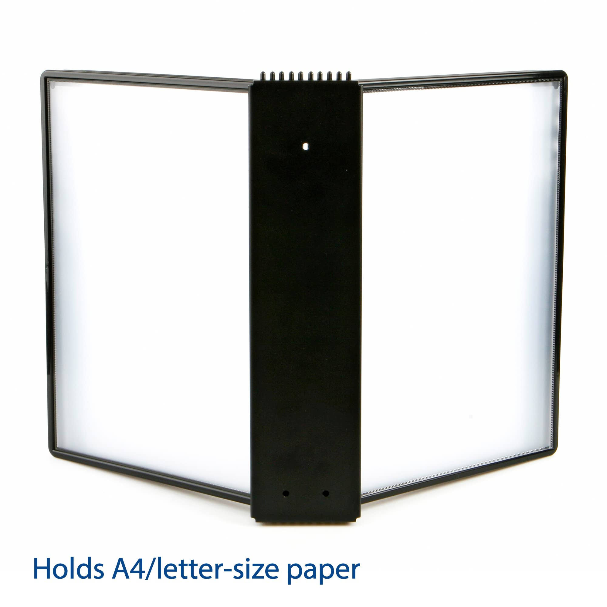 Tarifold Ezw771 Easy Load Wall Display Unit, 10 Black 8MH4O8GK_YVE2K