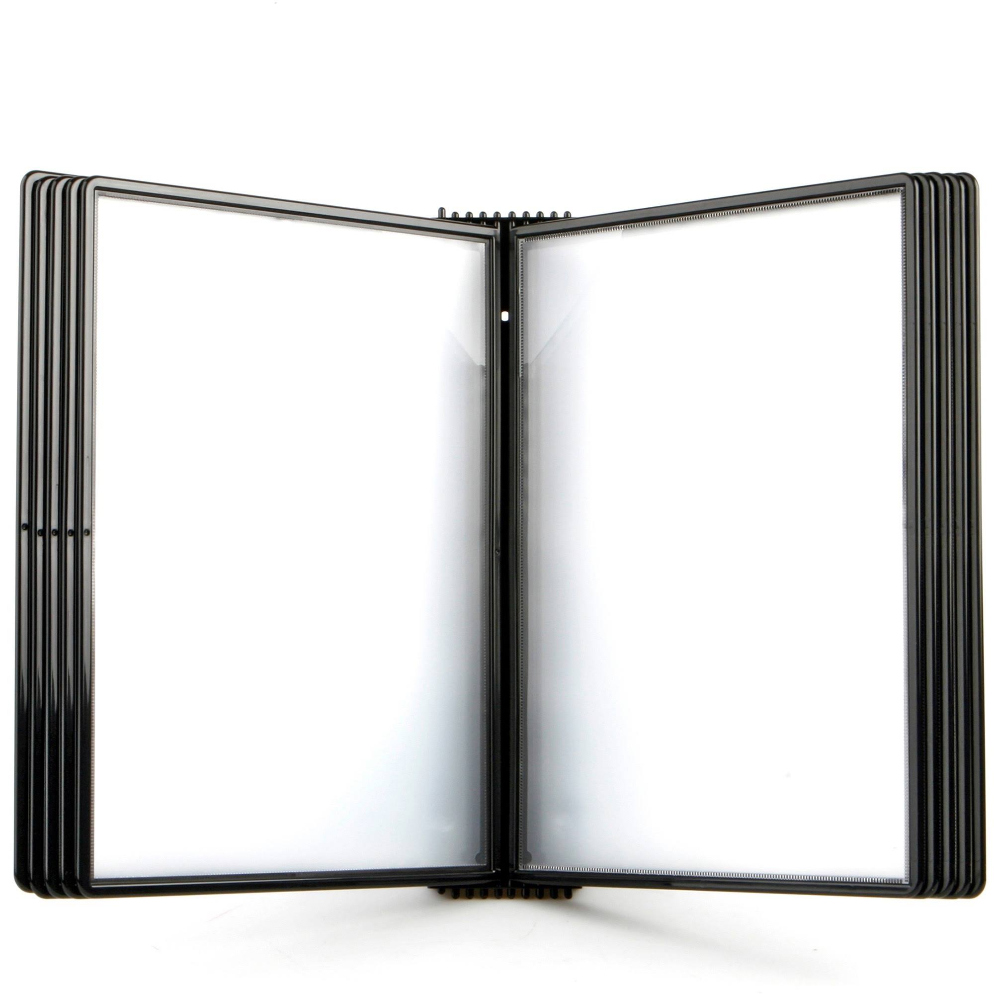 Tarifold Ezw771 Easy Load Wall Display Unit, 10 Black 8MH4O8GK_YVE2K