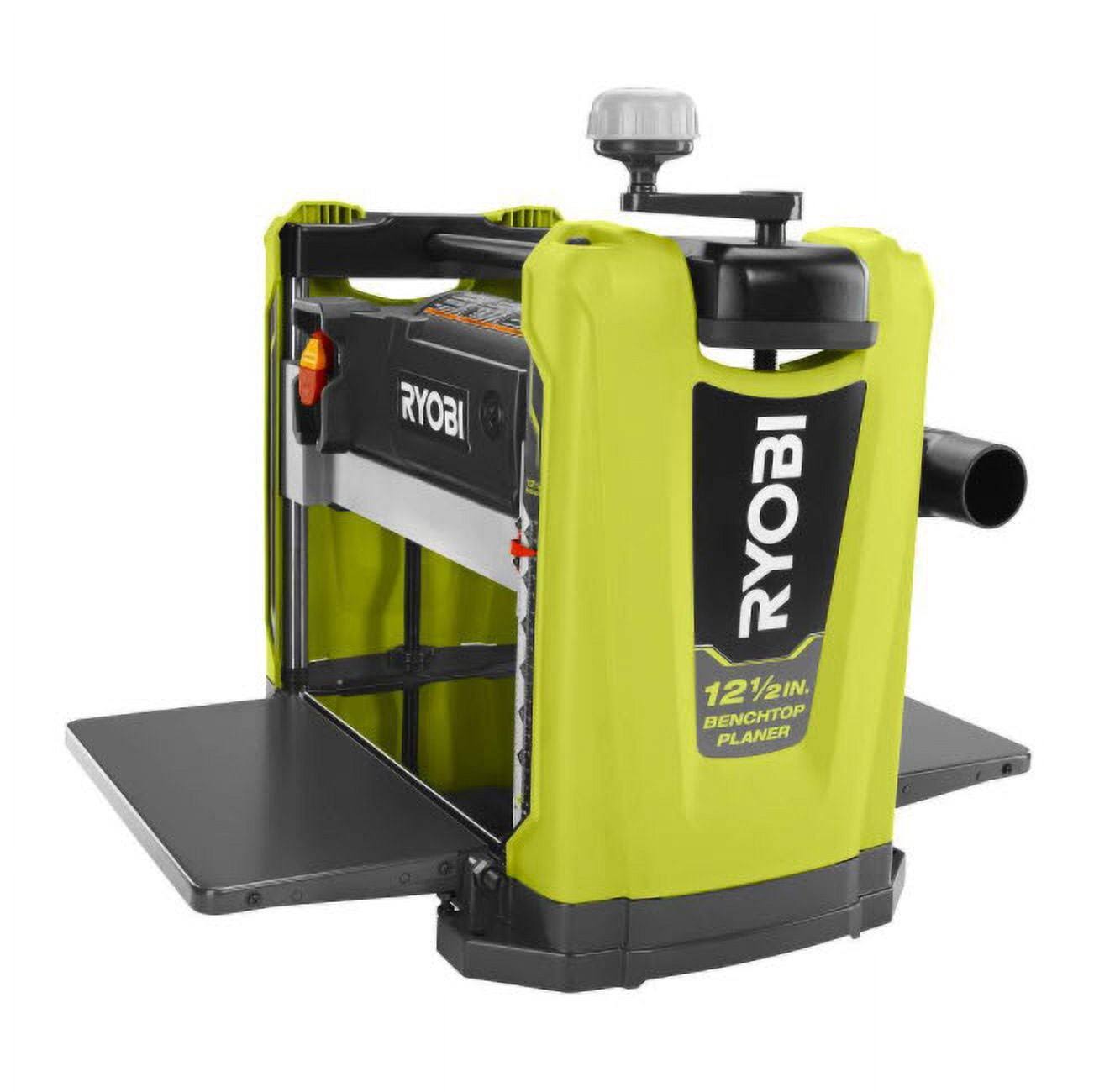 Ryobi Ap1305 15 Amp 12-1/2 In. Corded Thickness Planer With Planer Knives, Knife Removal Tool, Hex Key And Dust DAS3TFUF_XA9DJ