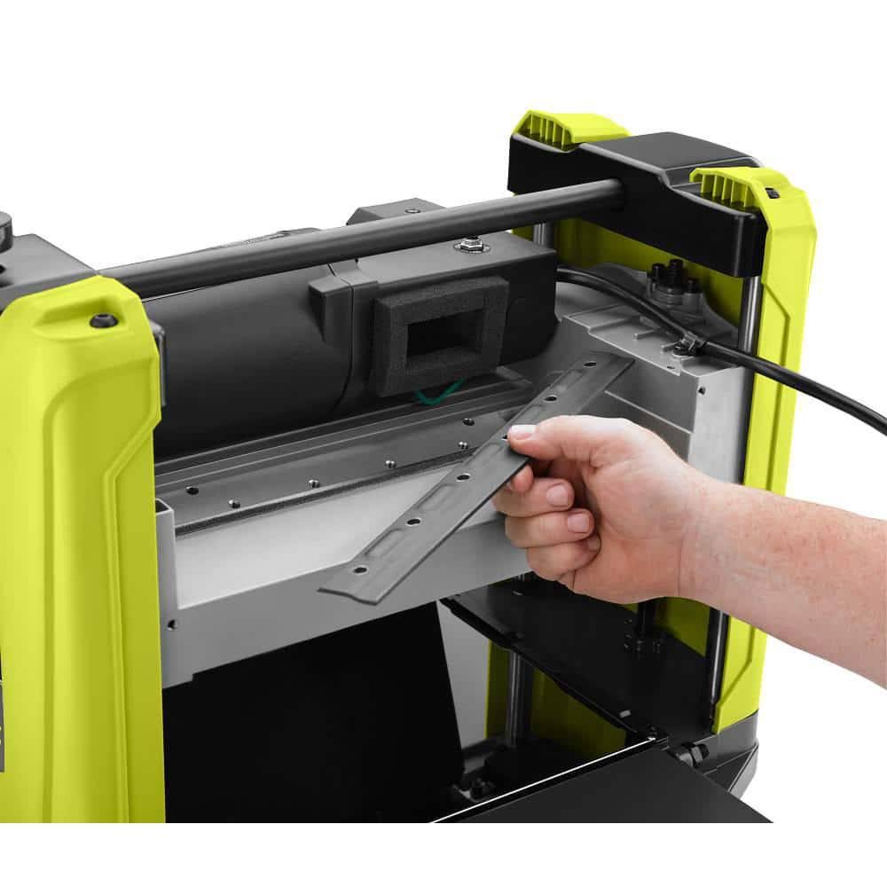 Ryobi Ap1305 15 Amp 12-1/2 In. Corded Thickness Planer With Planer Knives, Knife Removal Tool, Hex Key And Dust DAS3TFUF_XA9DJ