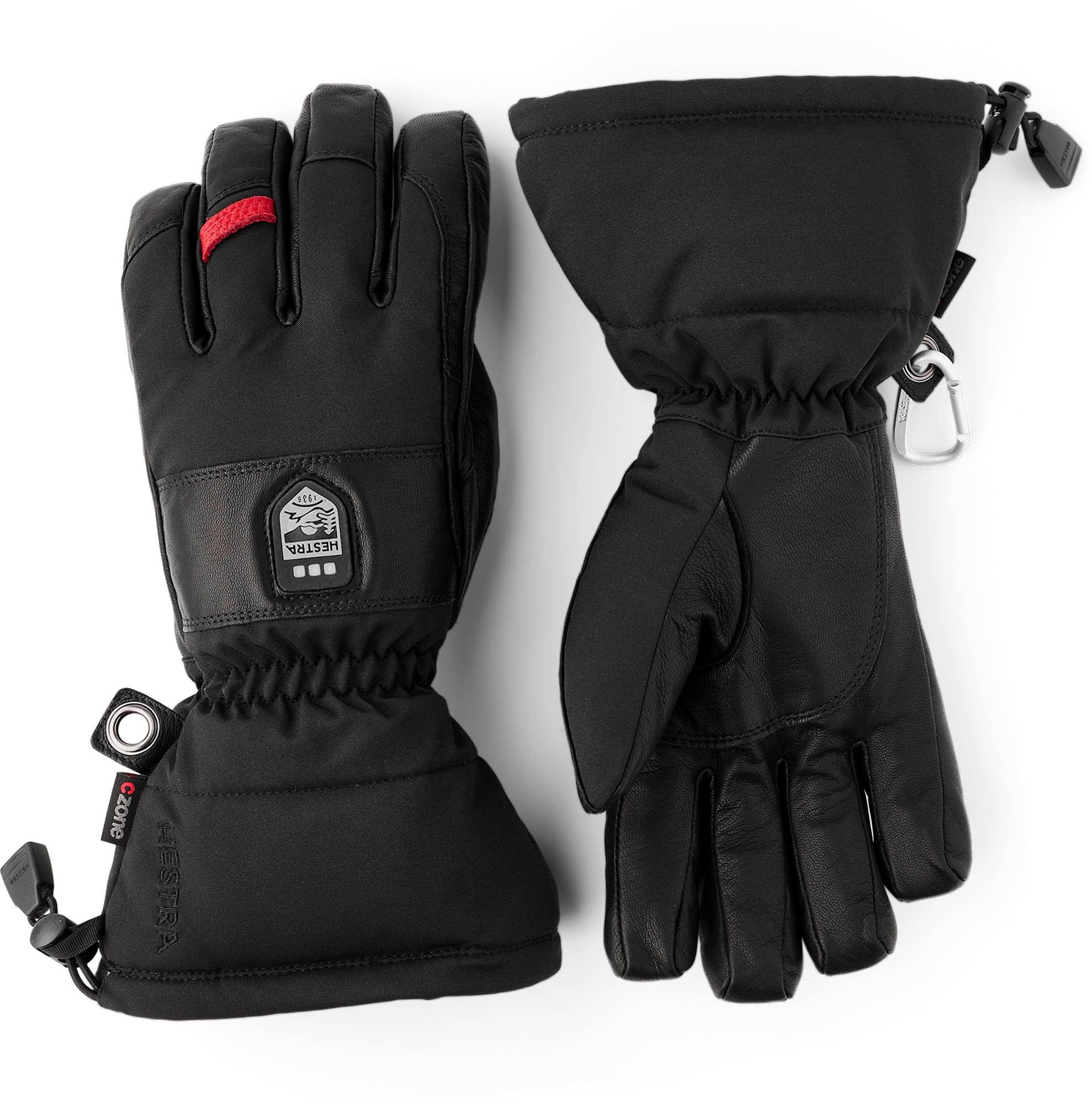 Hestra Power Heater Gauntlet Glove (Black/11) UDXKBWD6_XMSLS