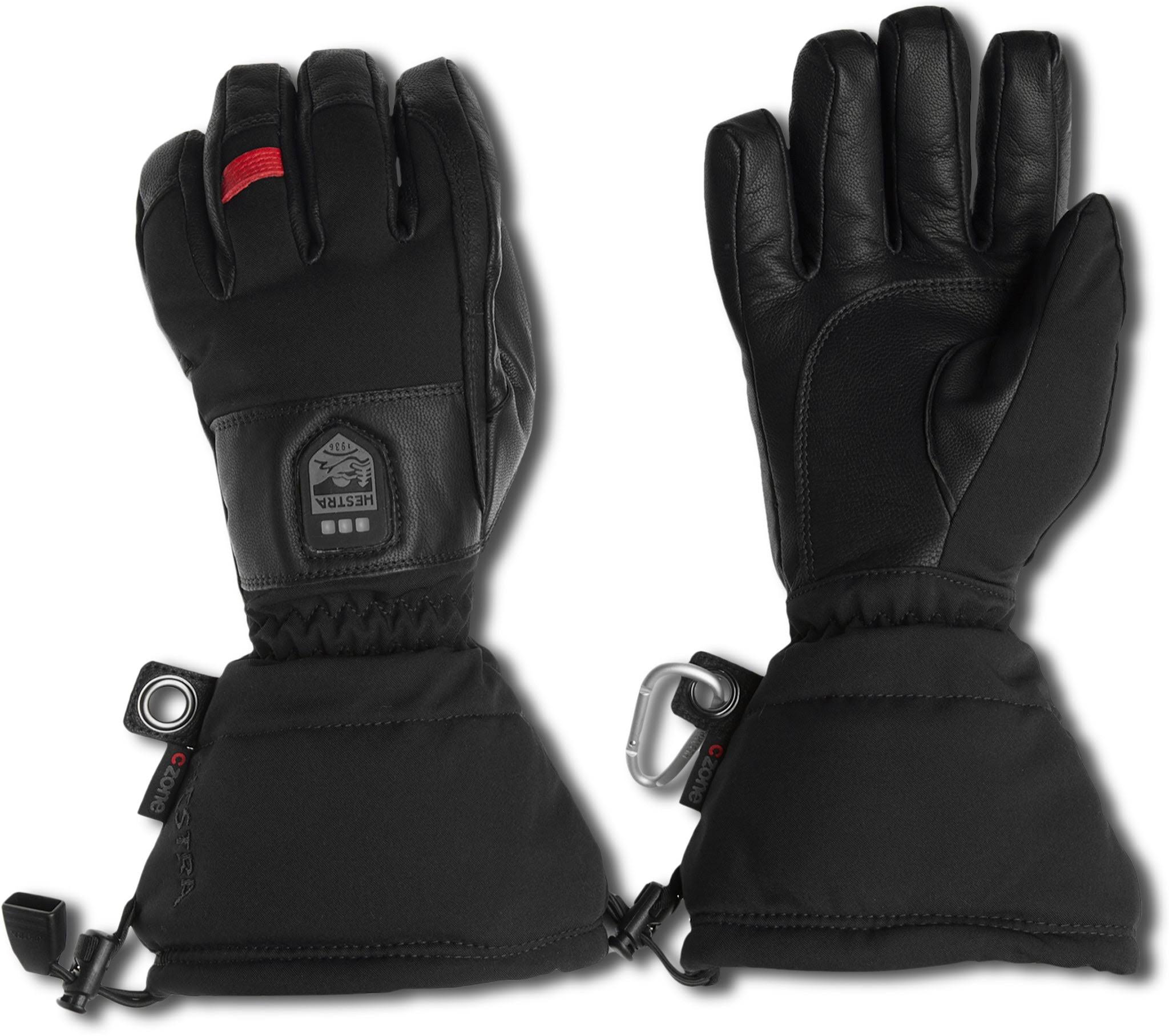 Hestra Power Heater Gauntlet Glove (Black/11) UDXKBWD6_XMSLS