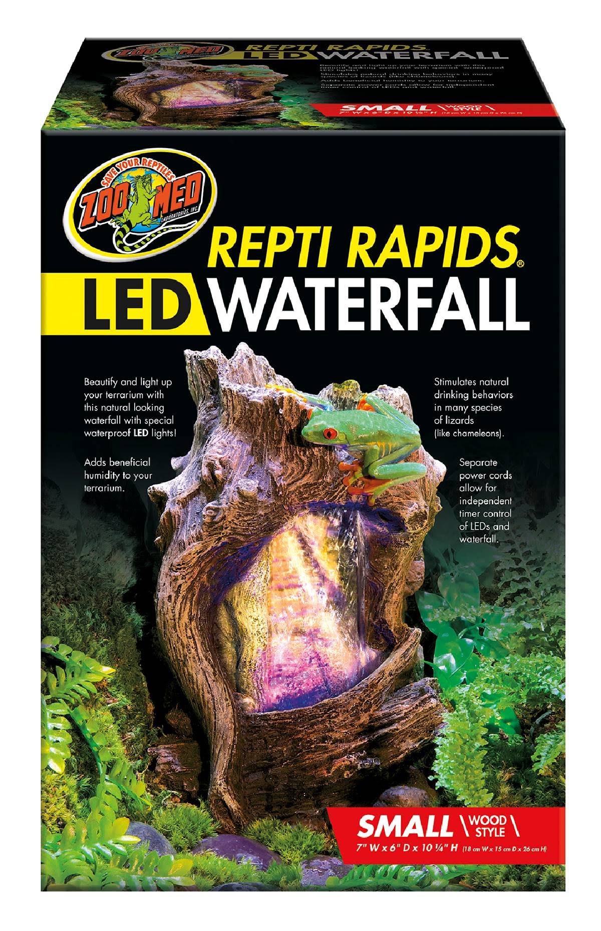 Zoo Med Repti Rapids Led Waterfall Small FGZ2B3FA_VPIEK