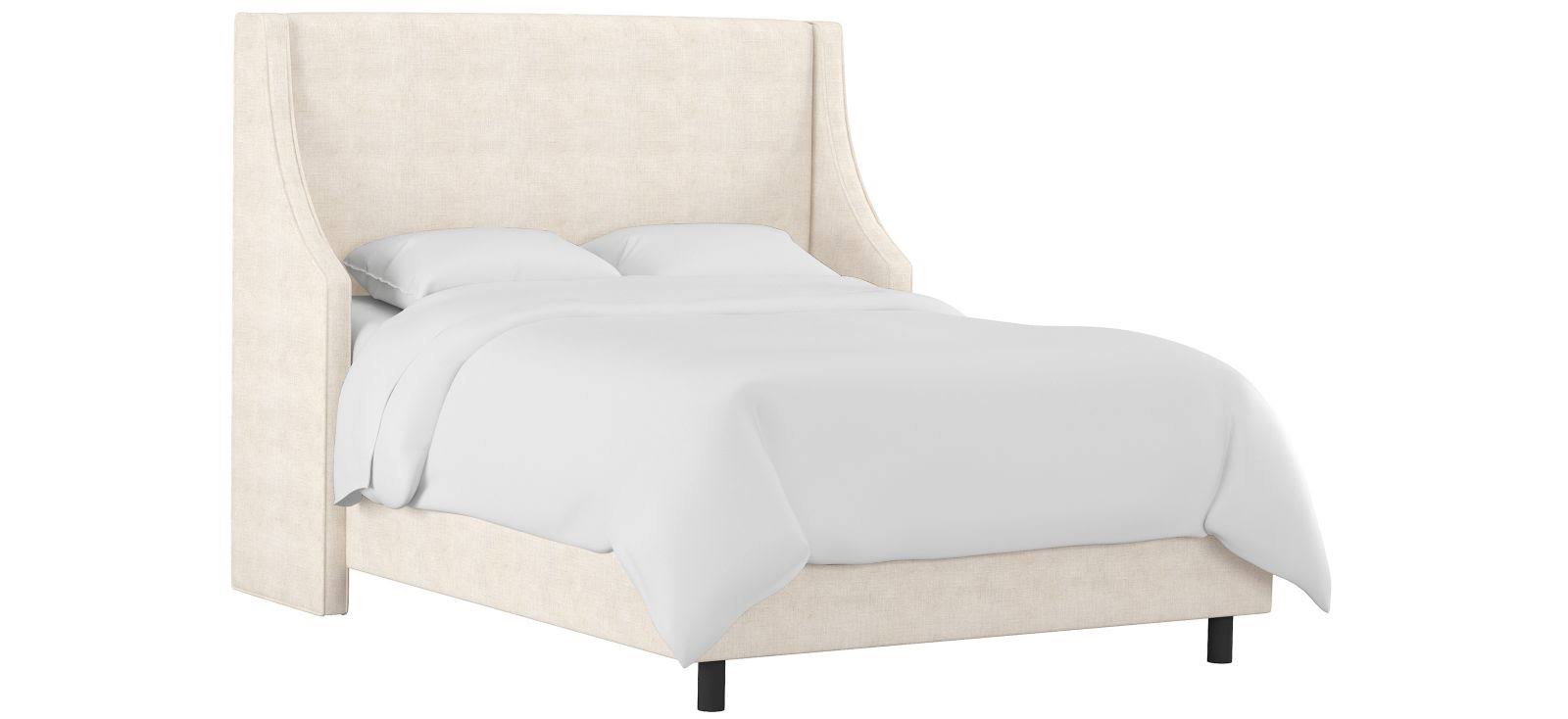 Cam Upholstered Wingback Bed By Skyline Furniture Mfg. HNIEEQNY_RRIQC